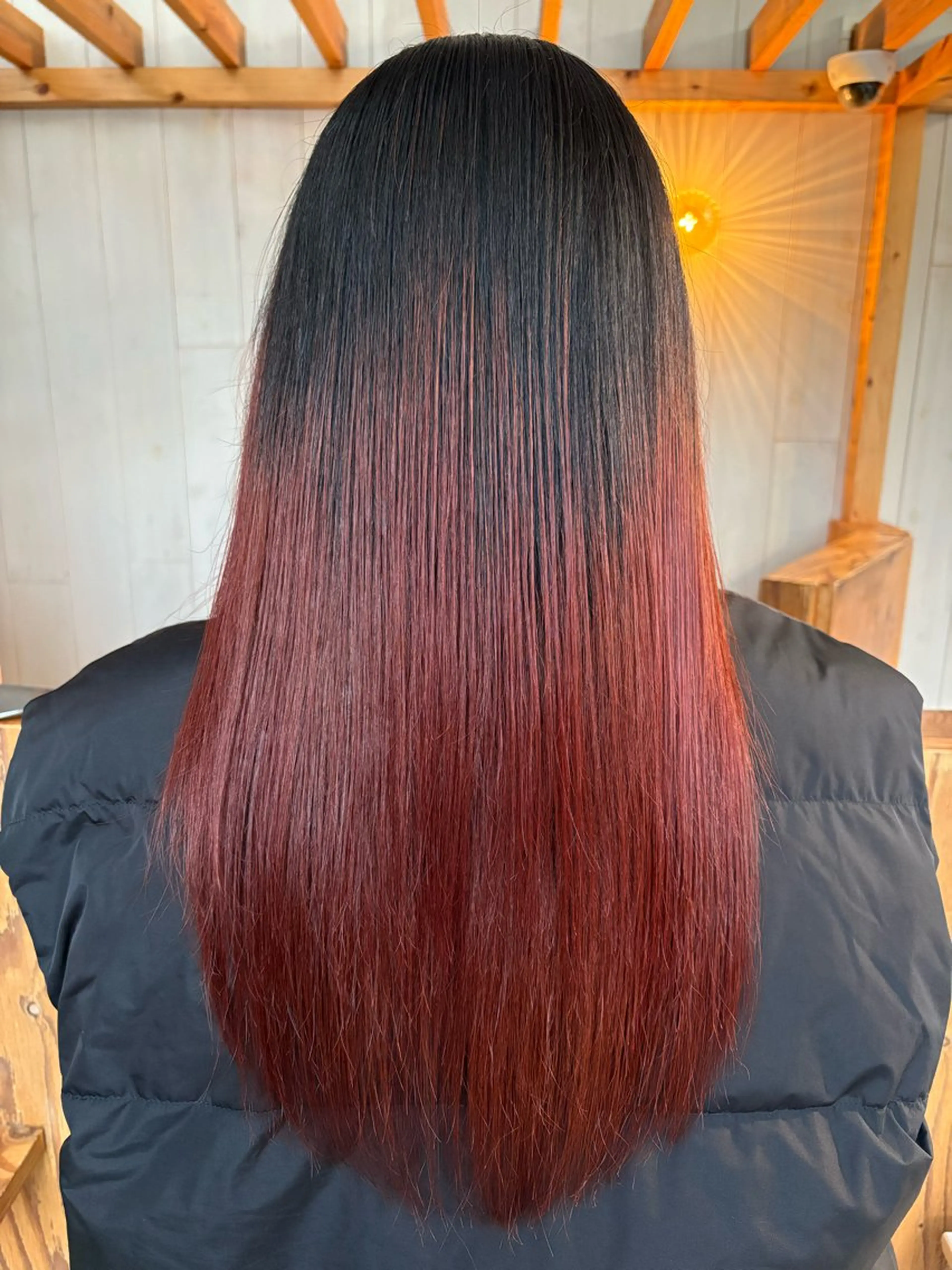ロング カット ヘアカラー トリートメント Nicoru*所属・園田 綾佳のヘアスタイル