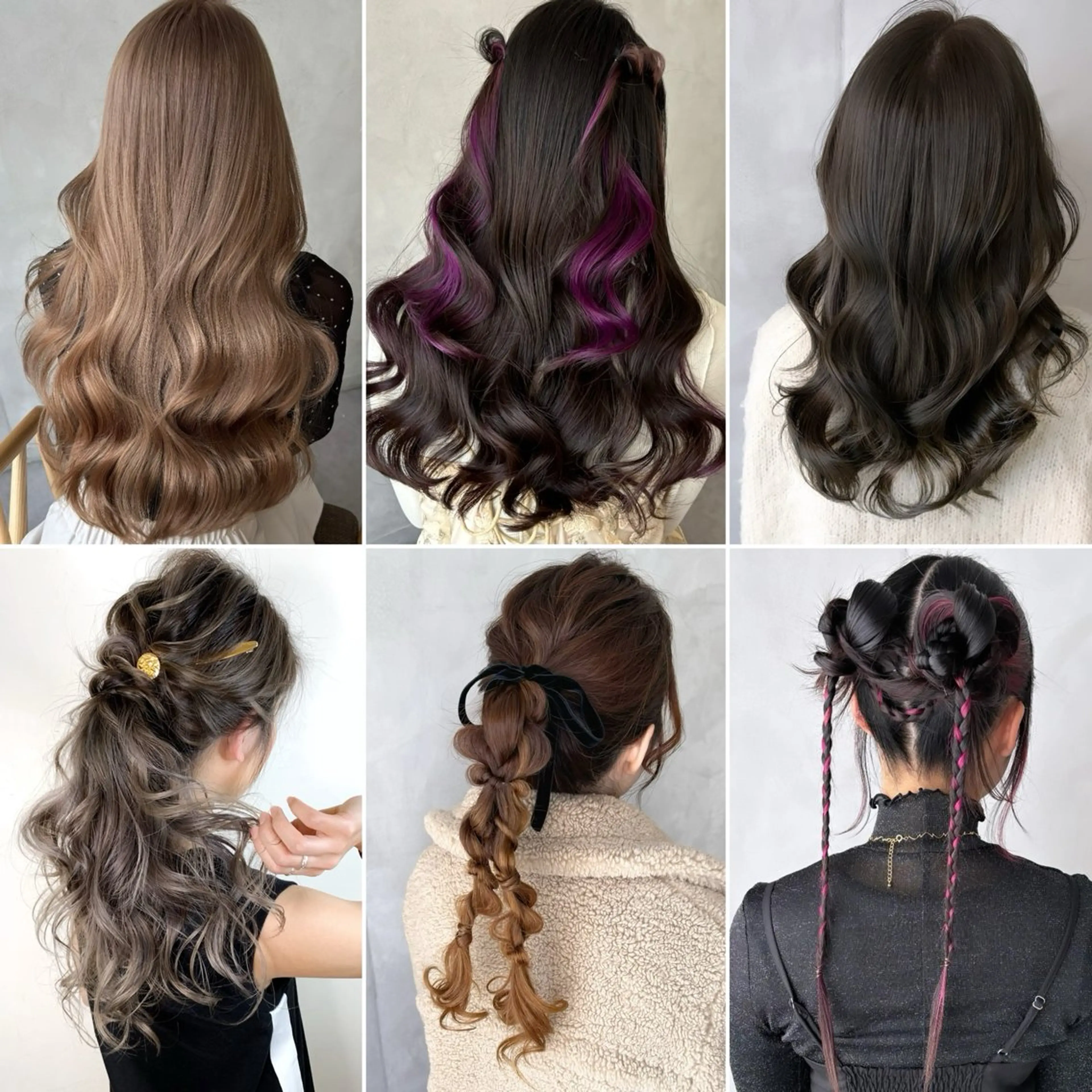 ロング 可児 令路のヘアスタイル