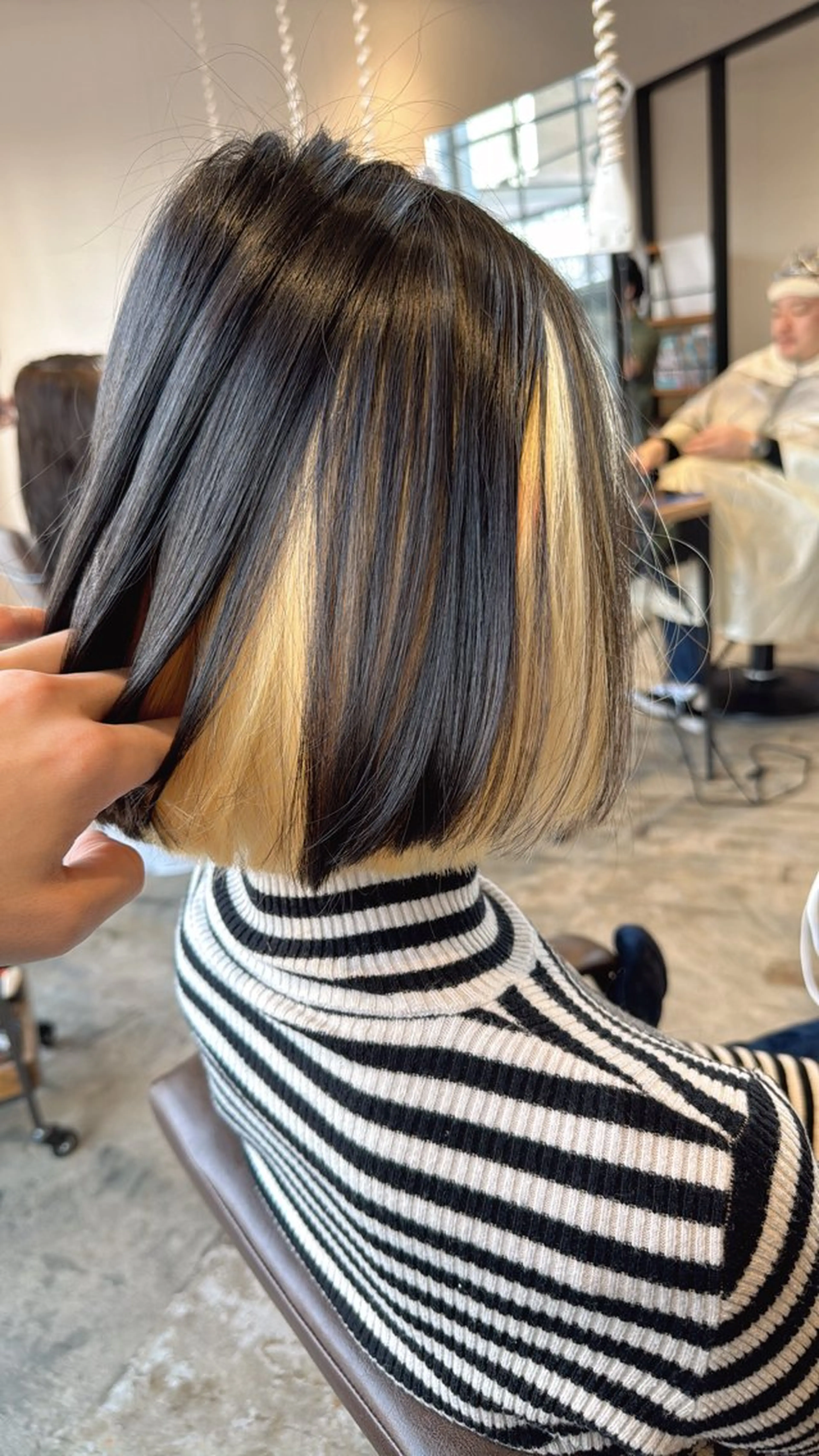 ショート ボブ 韓国風ヘア カット トリートメント 永田竜一/縮毛矯正/ 大人可愛い/レイヤーのヘアスタイル