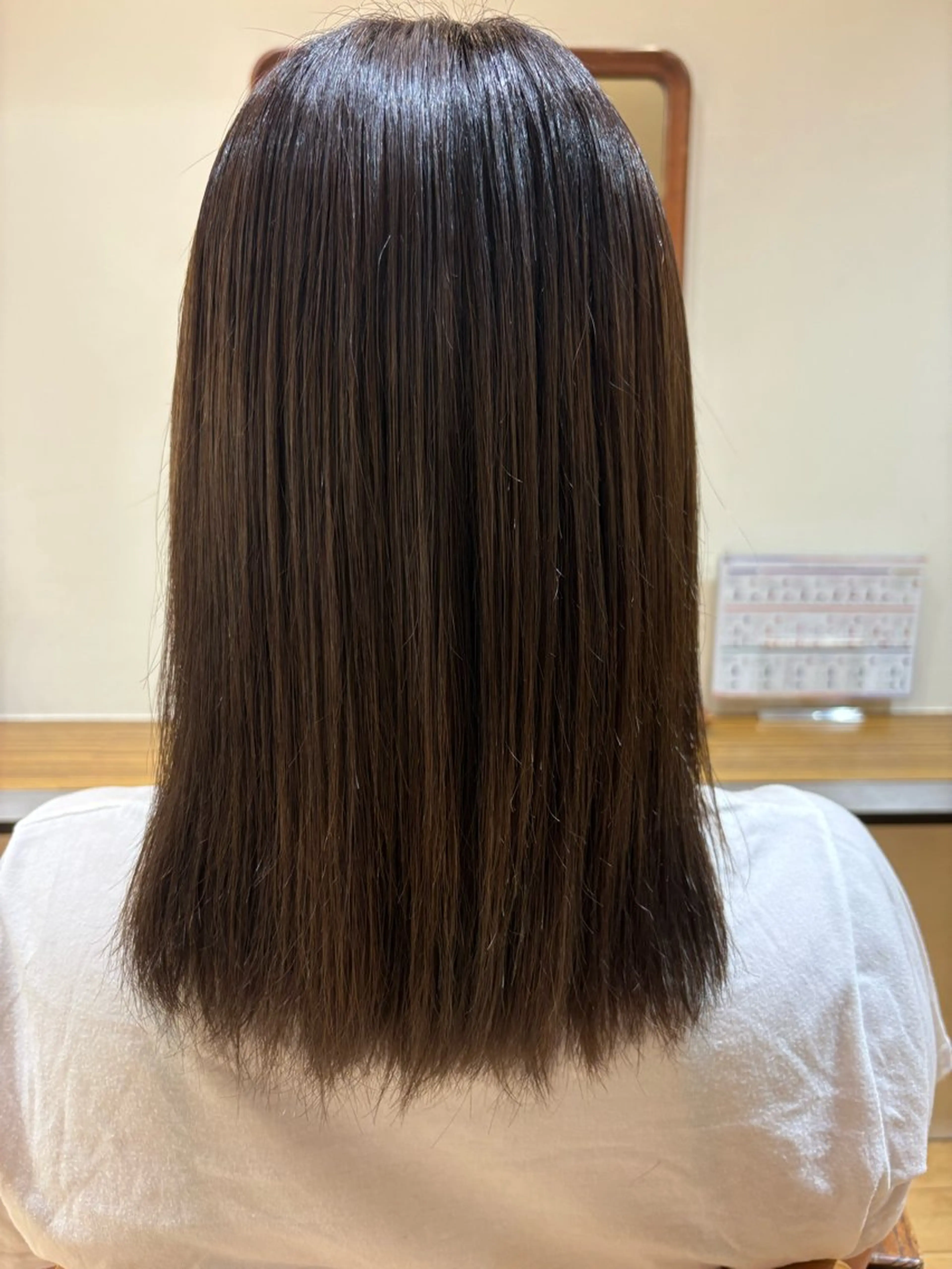 セミロング ヘアカラー おおはた　りゅう/ @__oht342のヘアスタイル