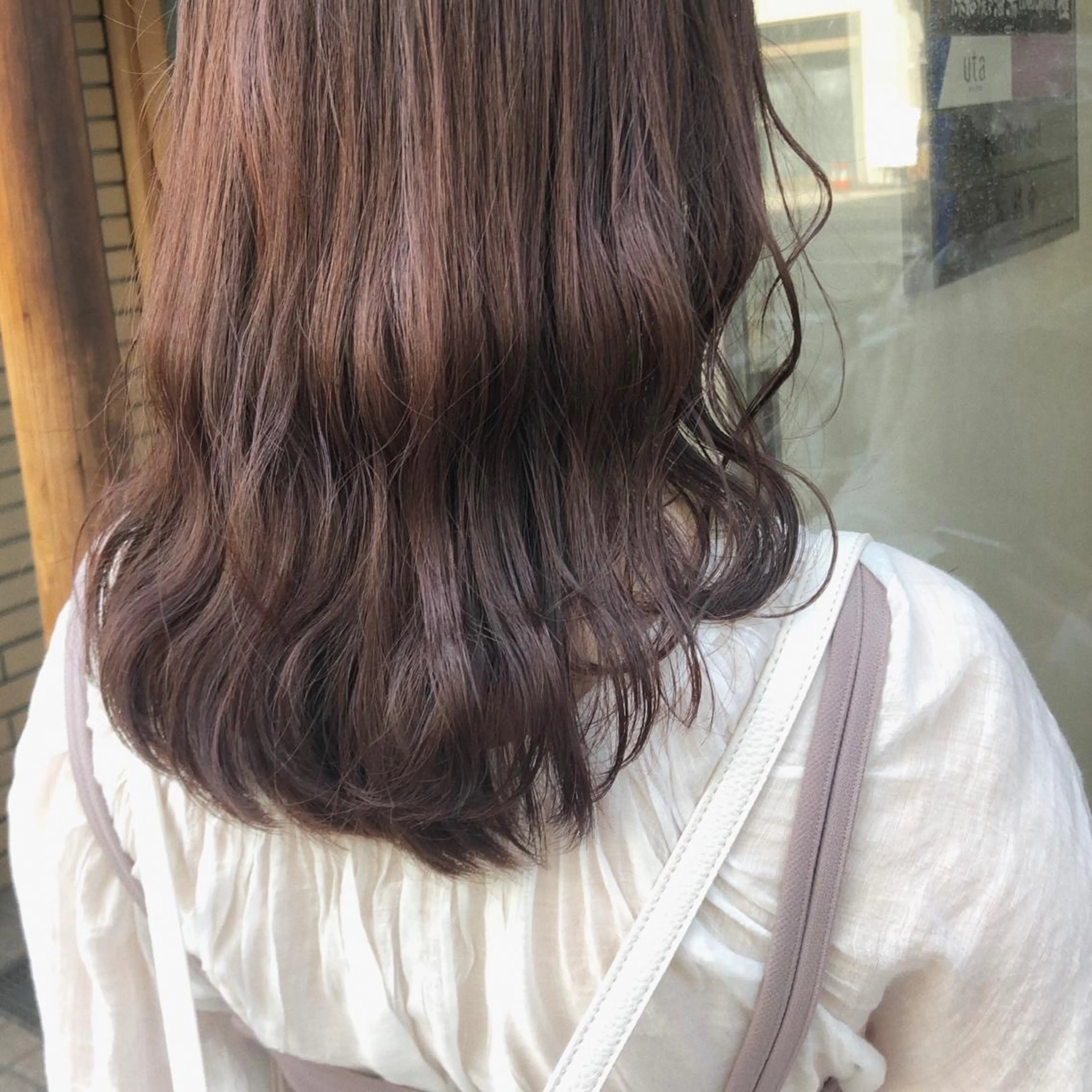 セミロング カラー 冨木 雄斗のヘアスタイル