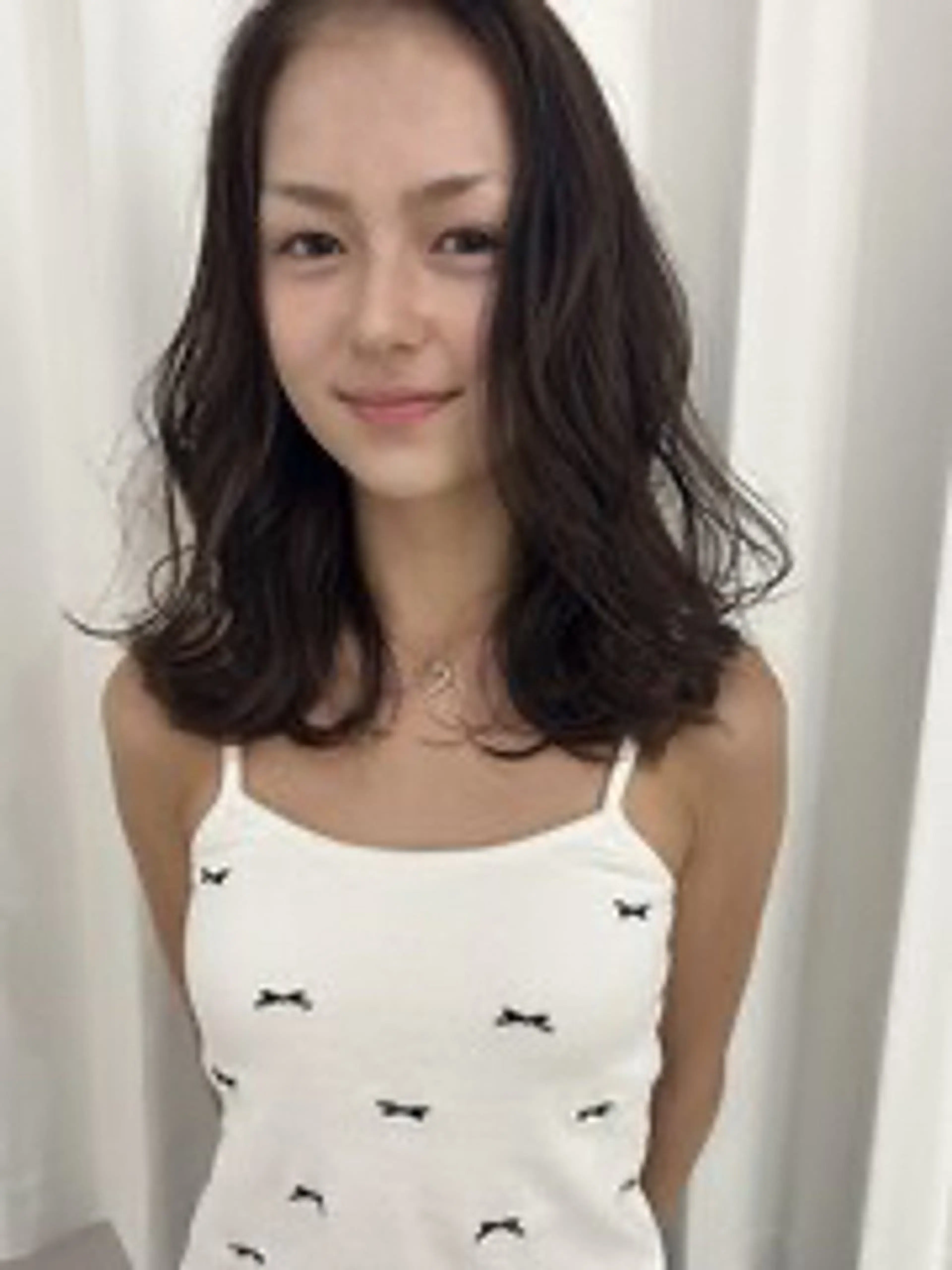 ミディアム ボブ 髪質改善 韓国風ヘア レイヤーカット 縮毛矯正 suii..hair designのヘアスタイル