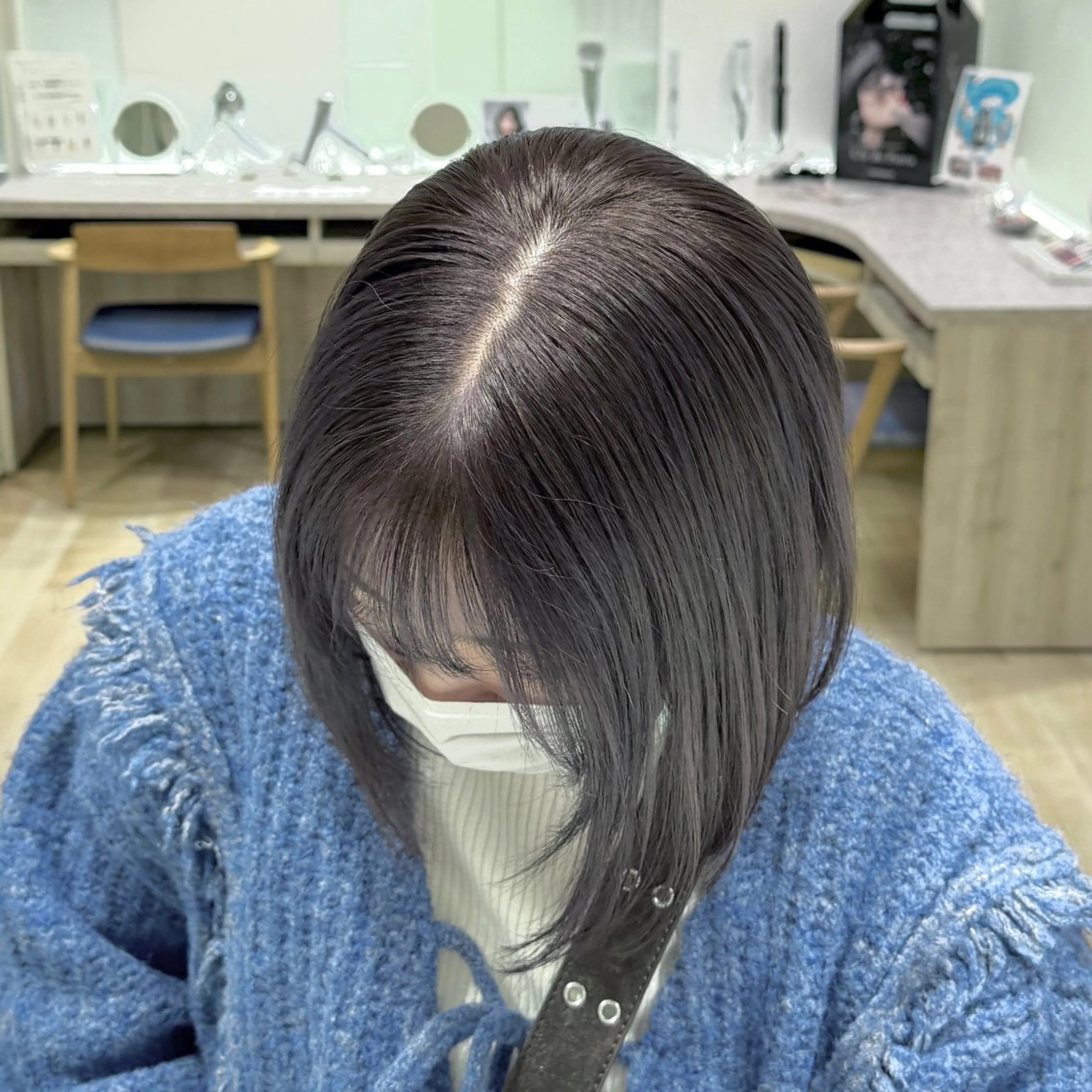 ショート カラー ブリーチ ダブルカラー ラベンダーカラー カット ヘアカラー トリートメント 松永 わかなのヘアスタイル