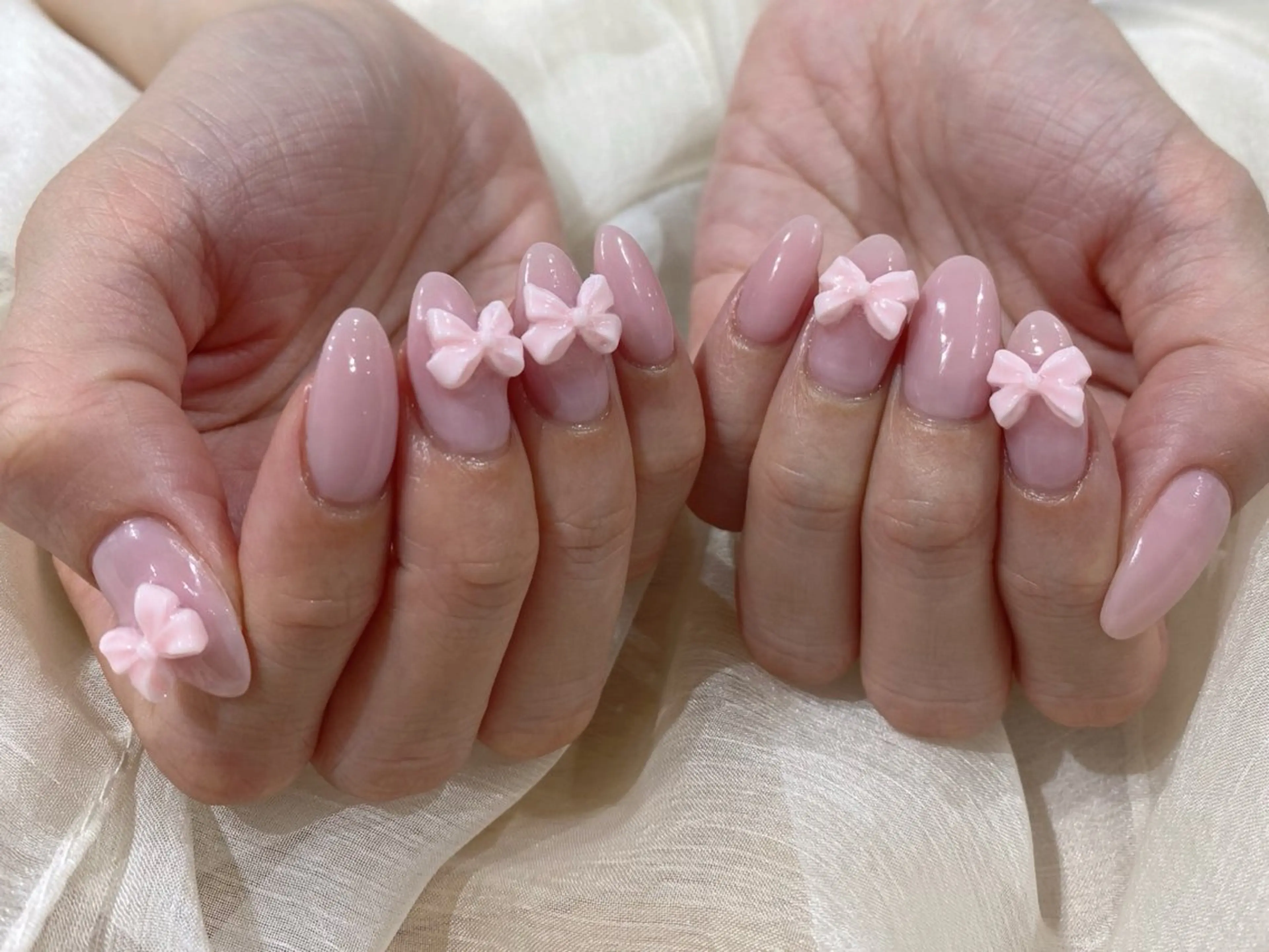 ミディアム ハンドネイル Nail  R💫 naoのネイルデザイン