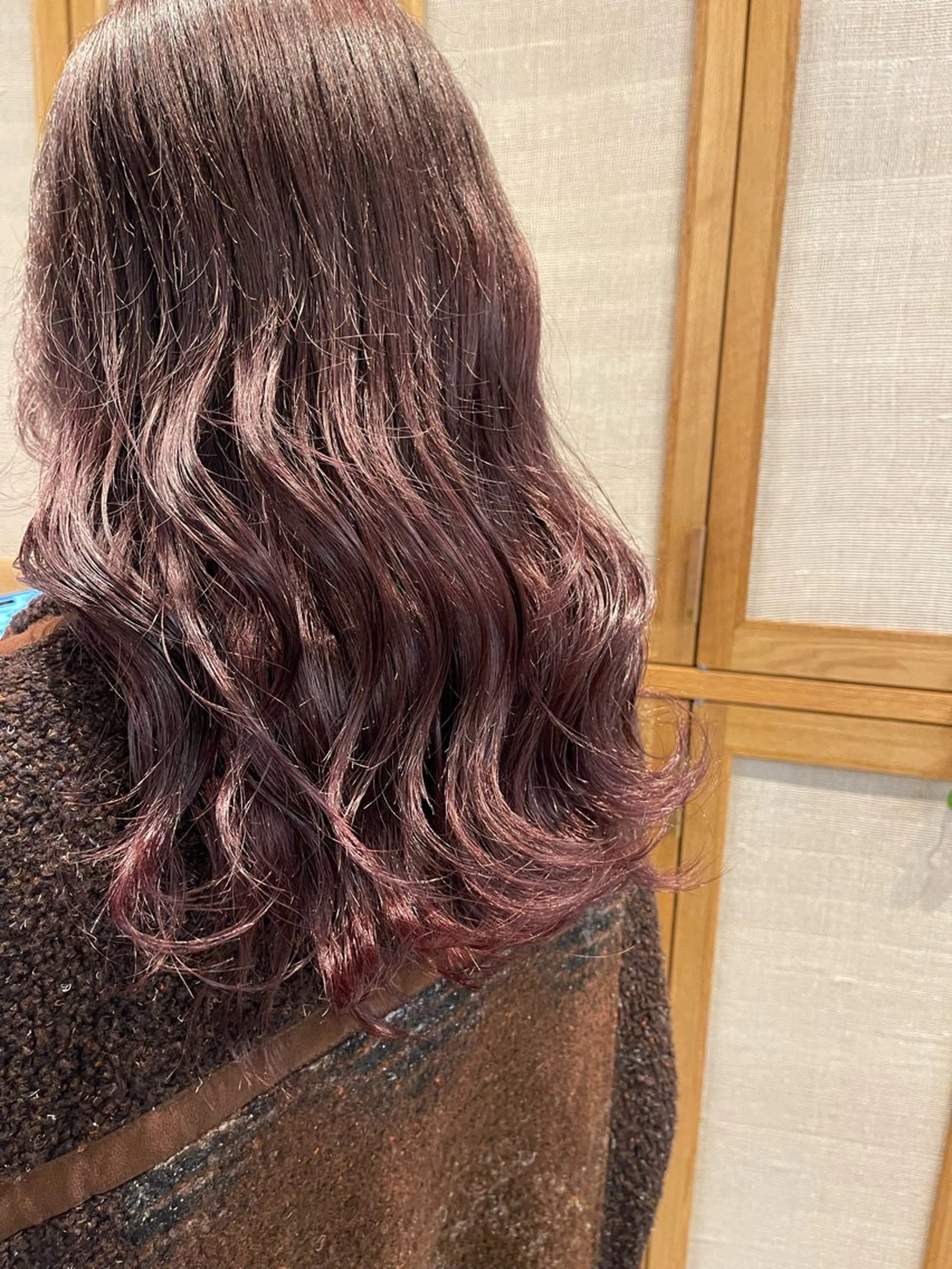 ロング カラー 髪質改善 three所属・🦄今西 利音🦄のヘアスタイル