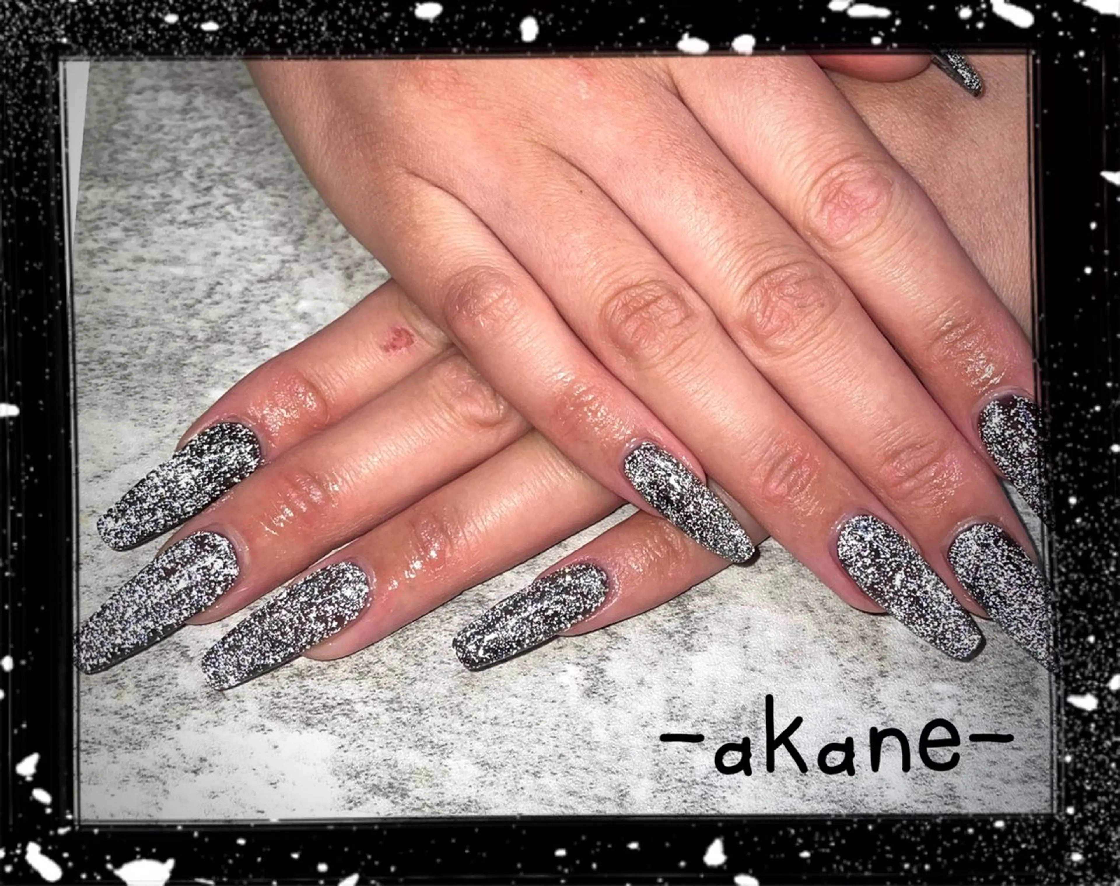 ネイル フラッシュネイル Angeli⭐︎ AKANEのネイルデザイン