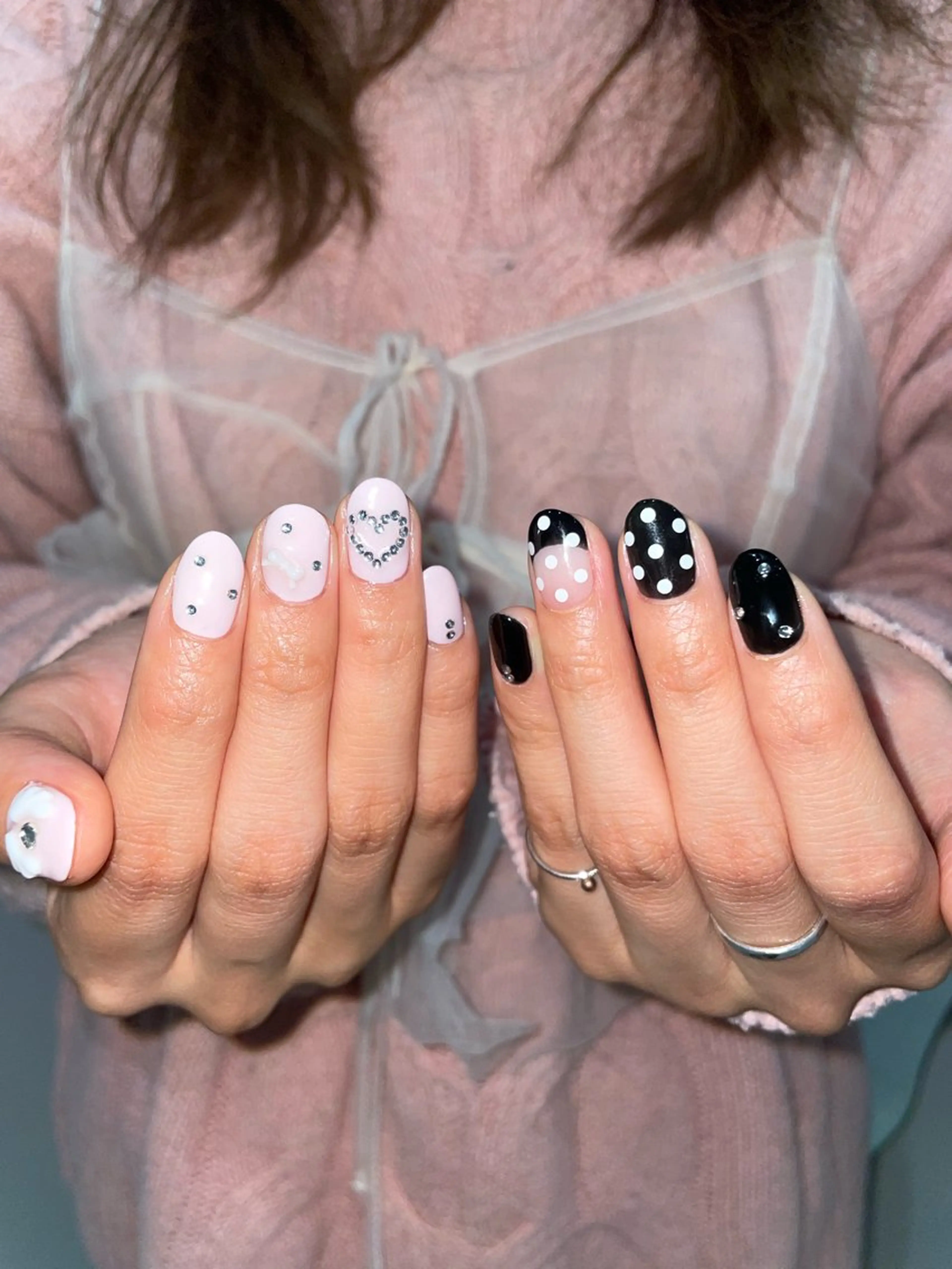 ネイル ハンドネイル GO TODAY 吉祥寺Glint所属・うの 韓国ﾈｲﾙ໒꒱⋆⭒˚のネイルデザイン