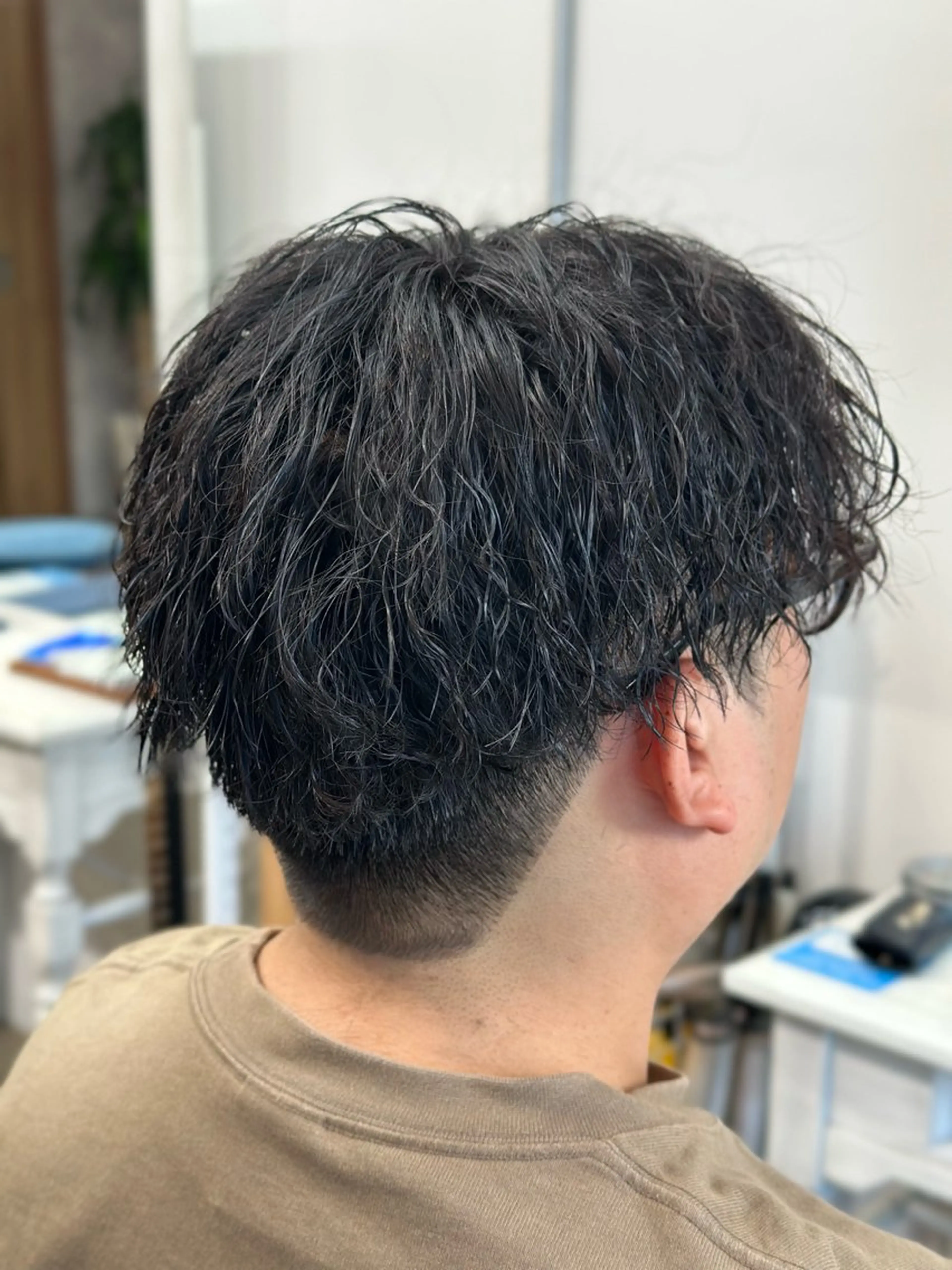 パーマ メンズ メンズパーマ ツイストスパイラルパーマ スパイラルパーマ パーマ Snalyメンズ特化 スエハラのヘアスタイル
