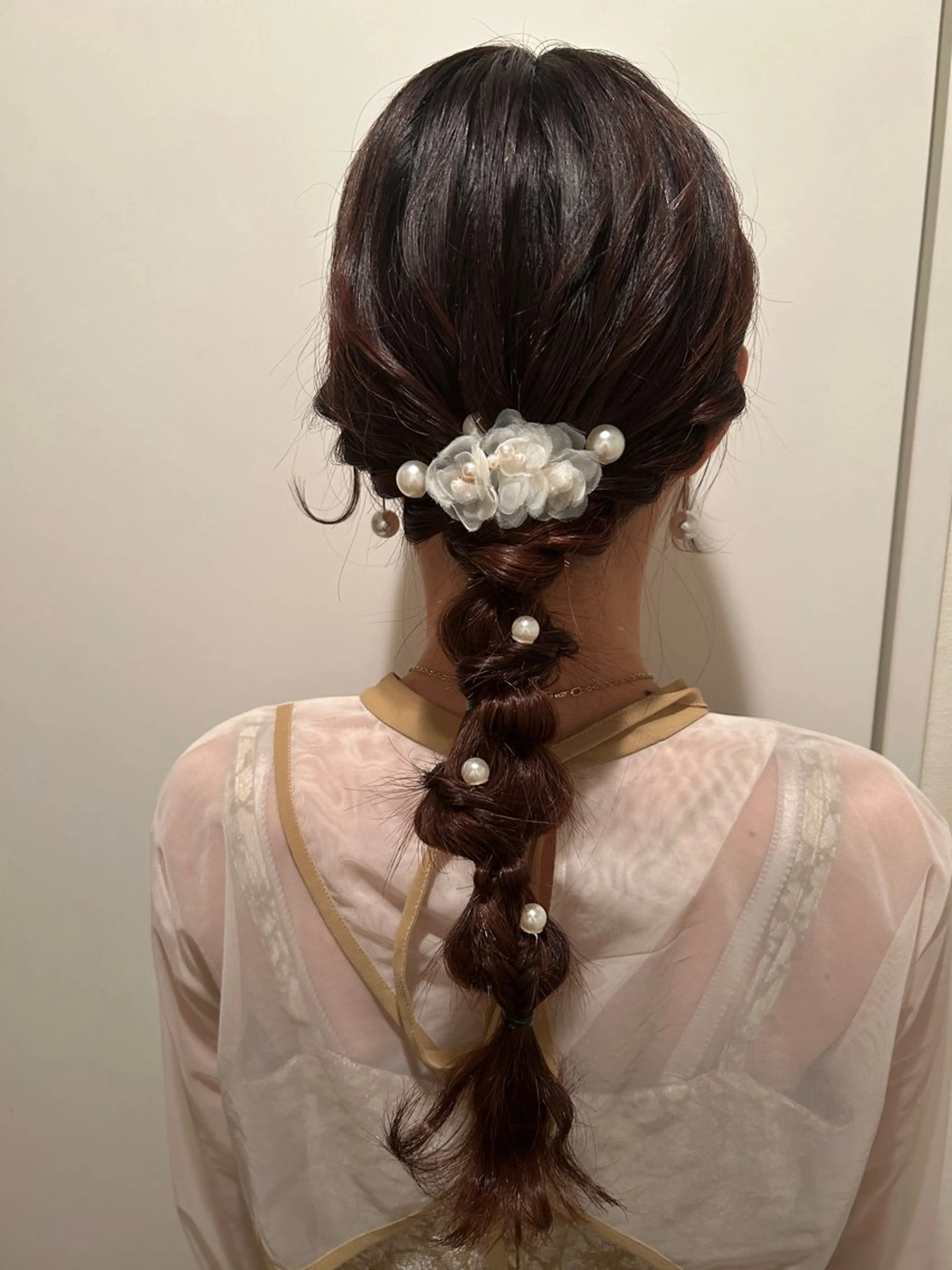 ロング ヘアアレンジ ヘアセット T Ayaのヘアスタイル