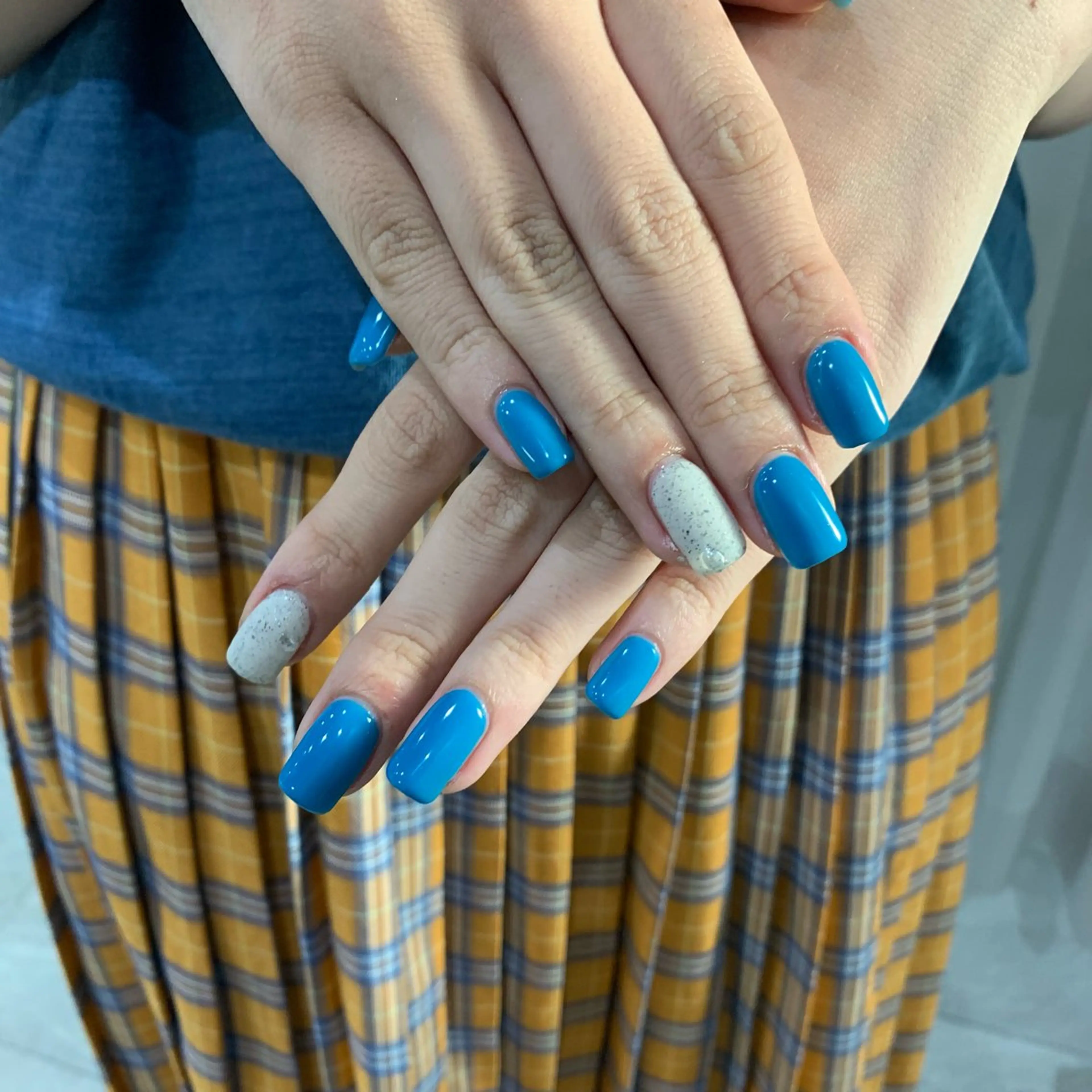 ネイル アートネイル ワンカラーネイル ELAN) Hasegawaのネイルデザイン