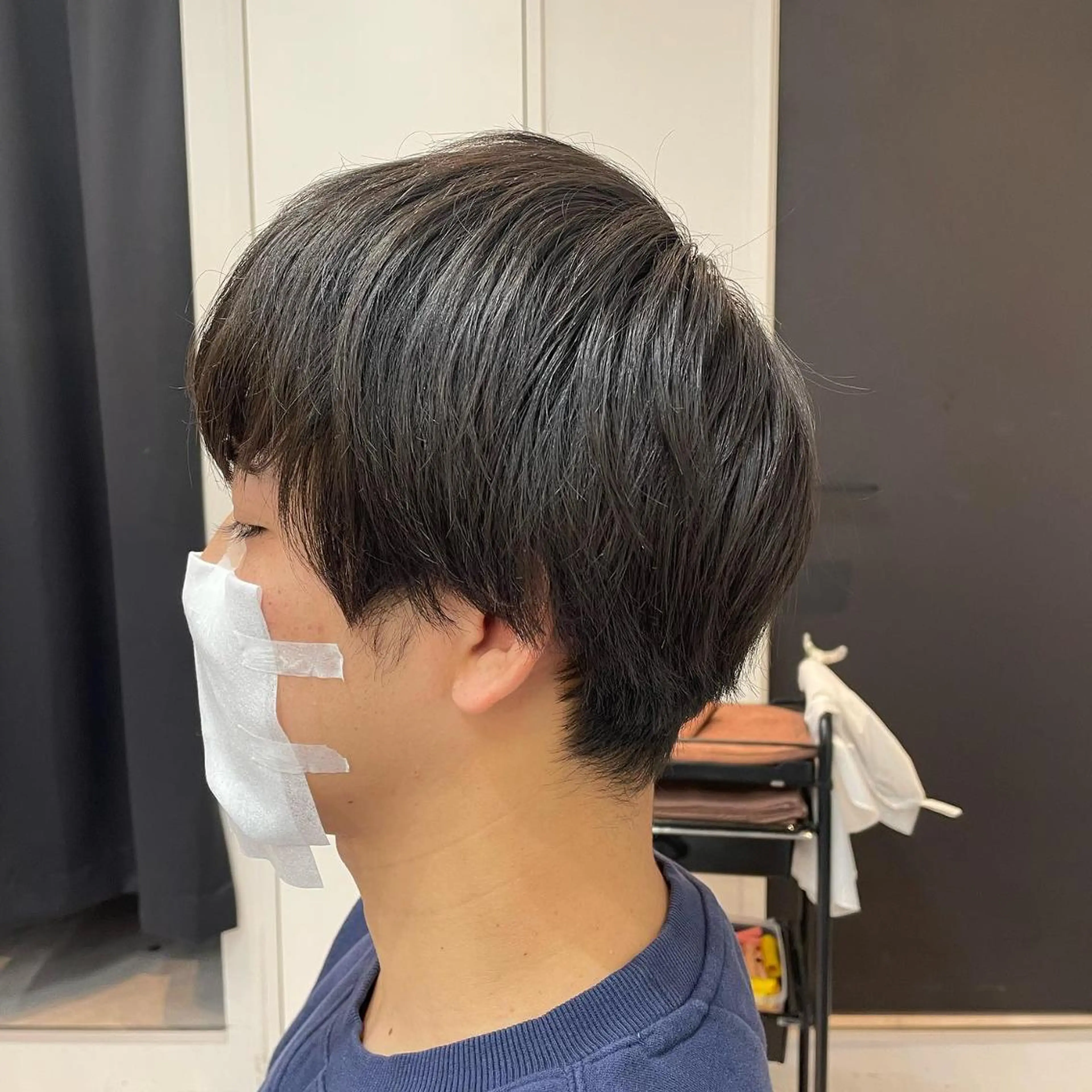 ショート 髪質改善× ハイライト溝江のヘアスタイル