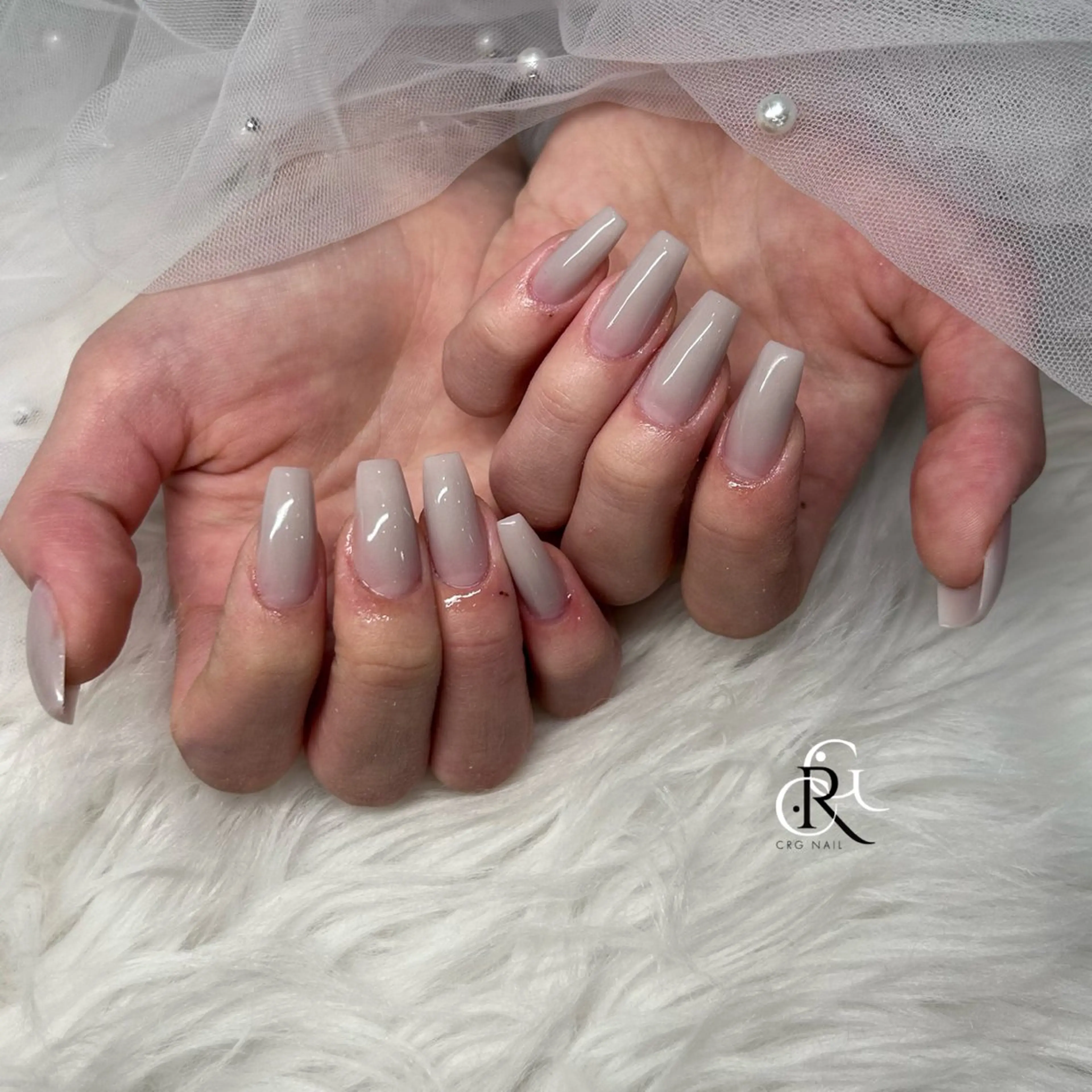 ショート ハンドネイル CRGNAIL RENAのネイルデザイン