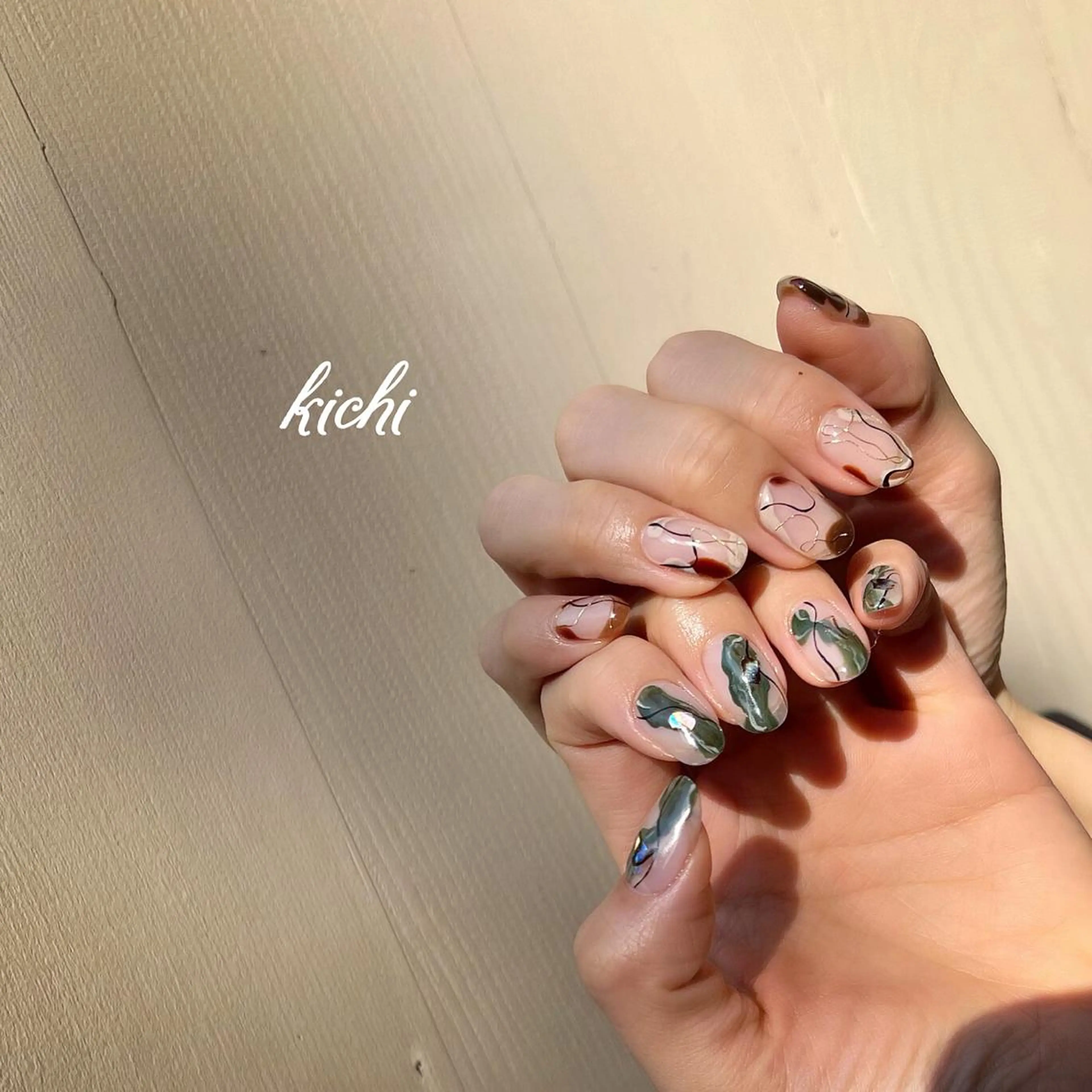 ネイル kichi･:* みじゅのネイルデザイン