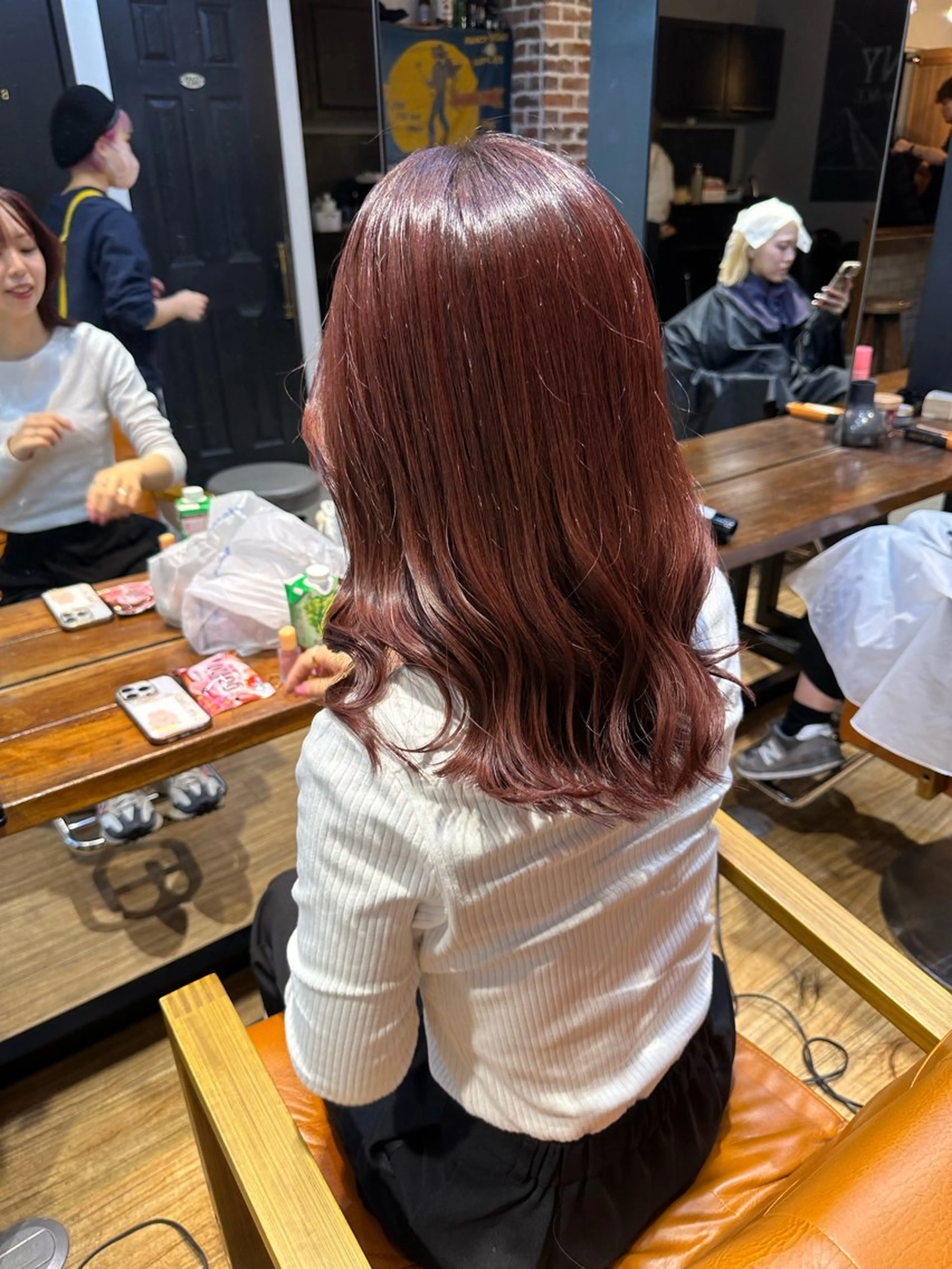 カラー ヘアカラー トリートメント レイヤーカット🫧／ ブリーチ✨TOWAのヘアスタイル