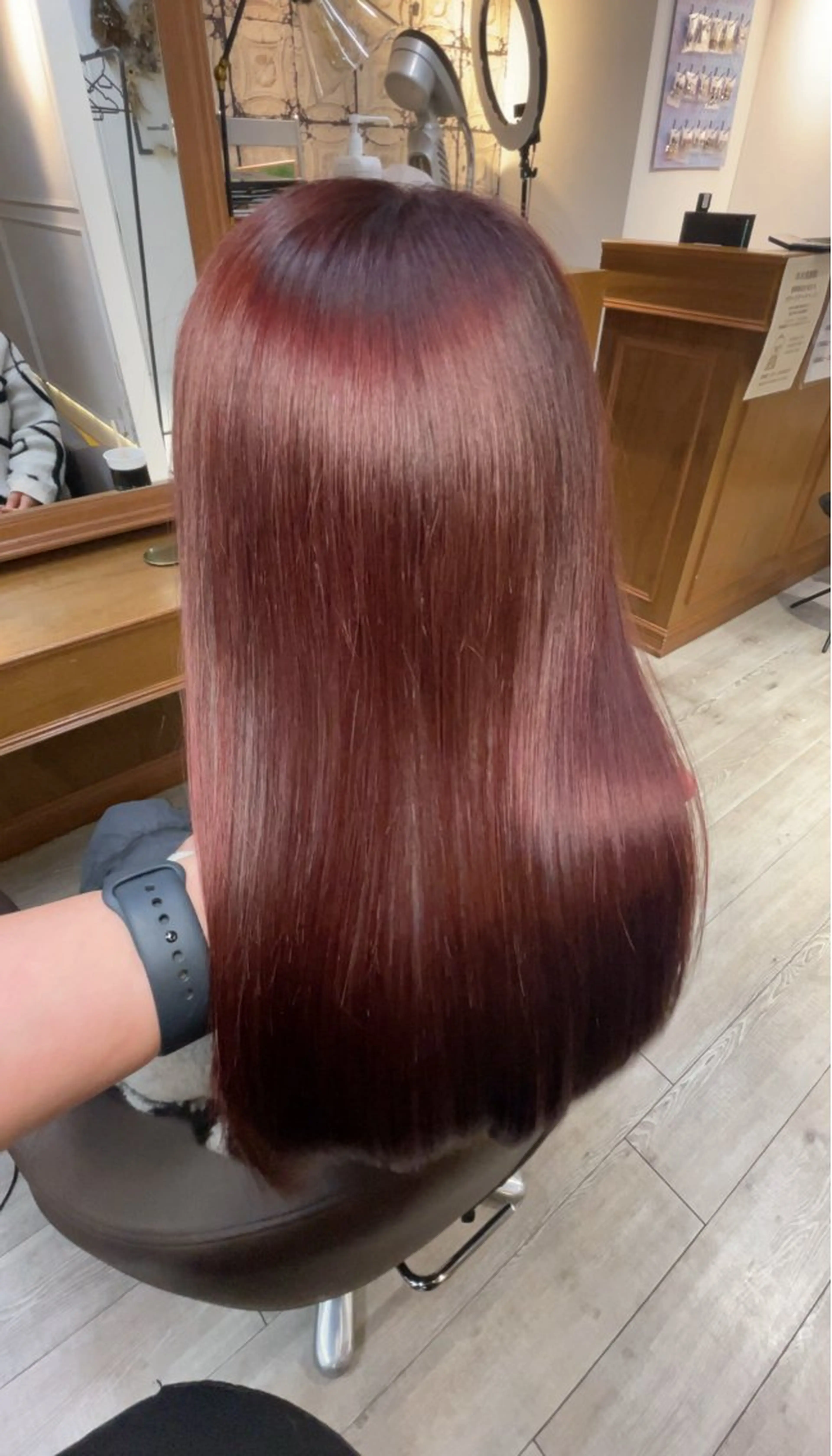 ロング カット ヘアカラー Charmant【シェルマン】所属・髪質改善ストレート 高槻/艶髪/ʀᴇɪのヘアスタイル