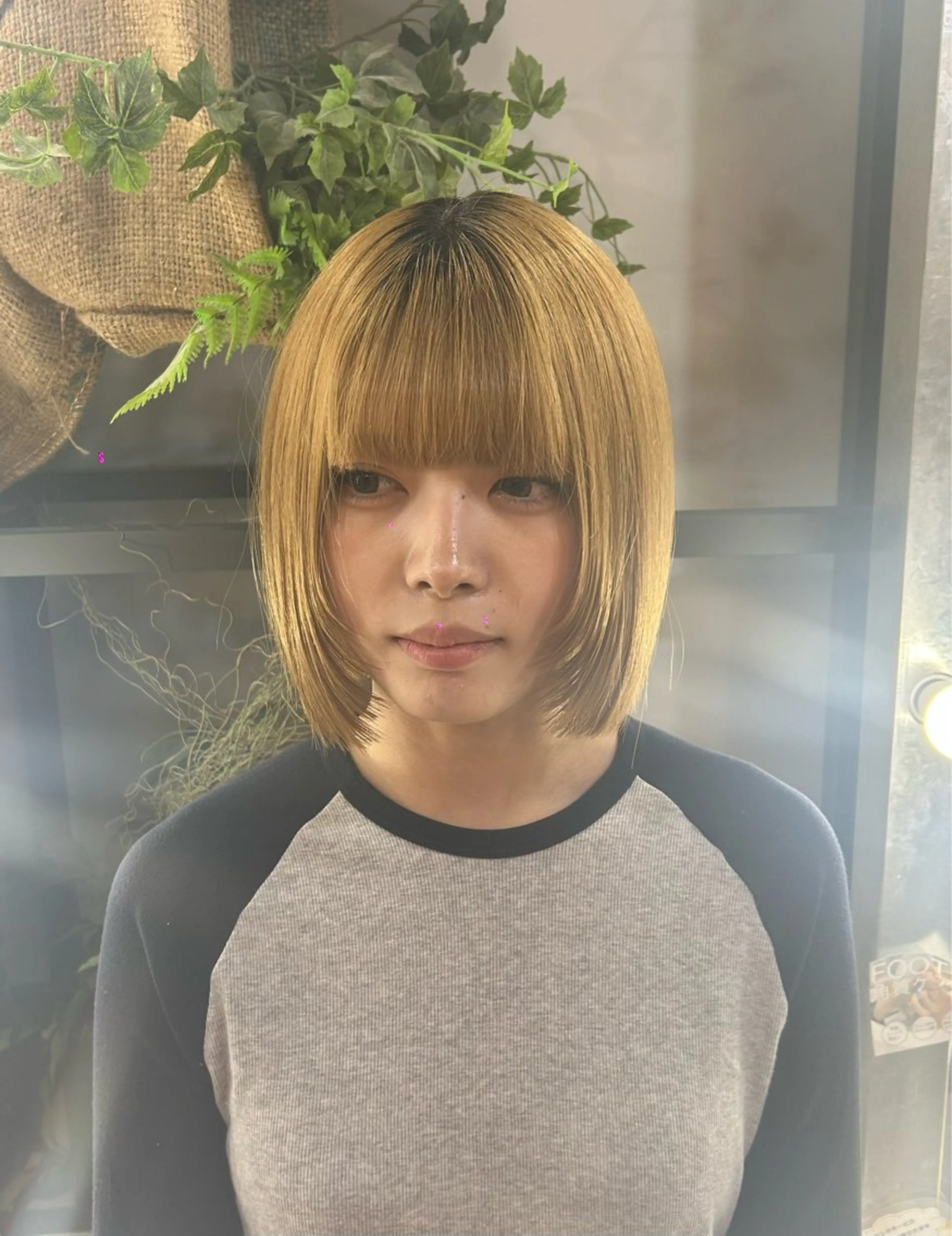 ショート ボブレイヤー ボブ レイヤーカット 高橋 航大のヘアスタイル