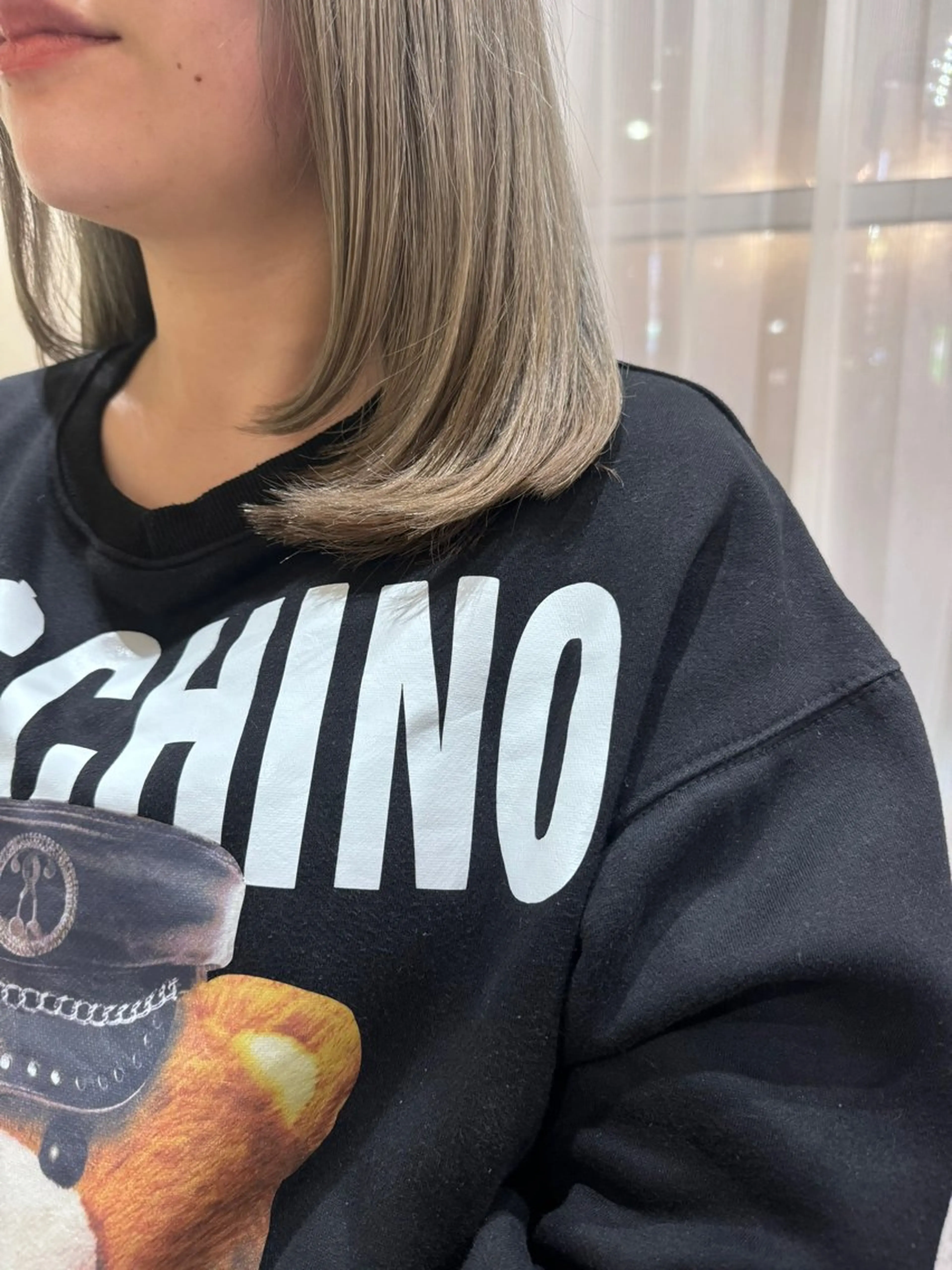 ロング カラー ベージュカラー ミルクティーベージュ 髪質改善 カット ヘアカラー トリートメント noble店長 松本　拓也▶◀*.のヘアスタイル