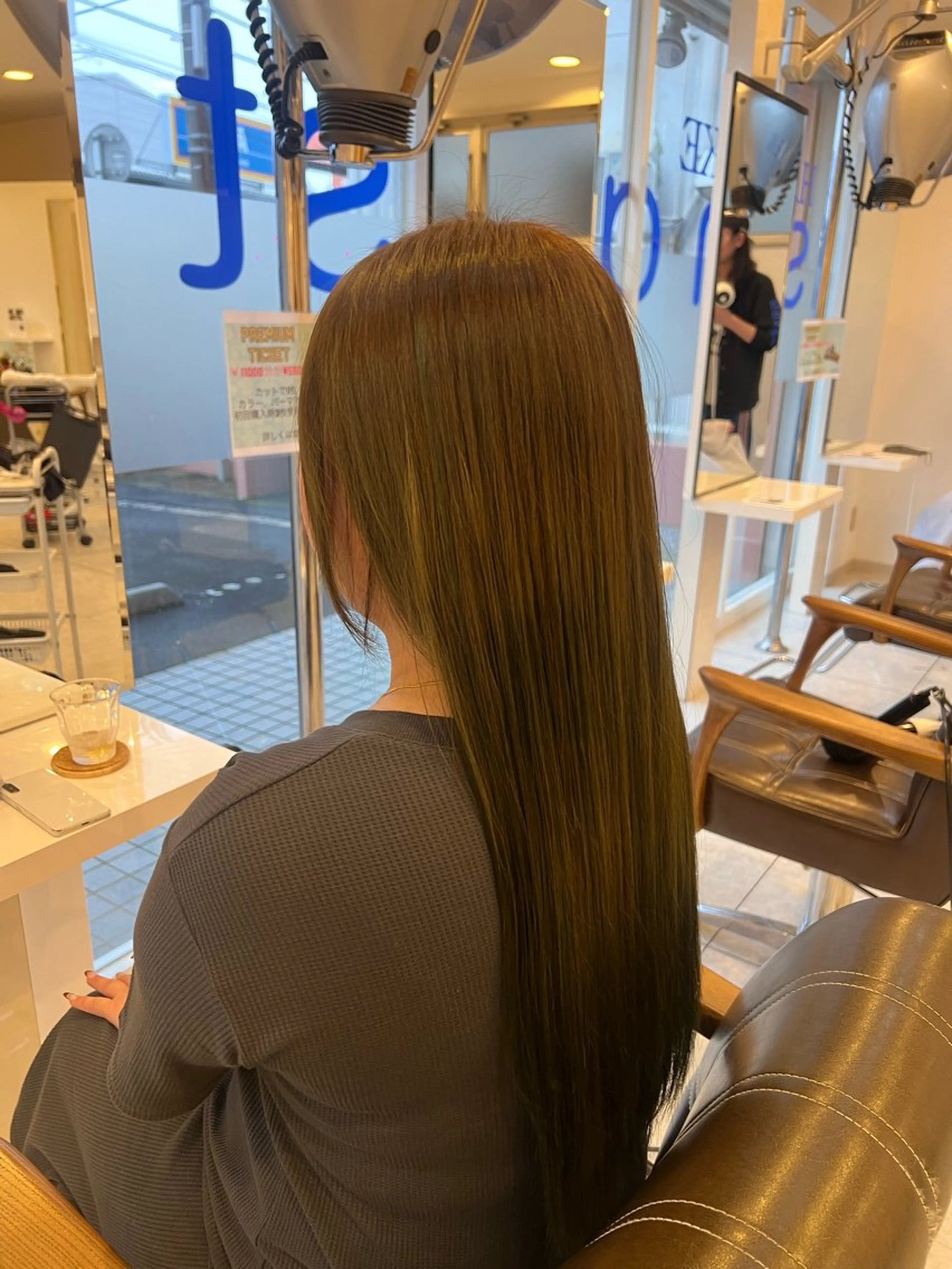 ロング ハイライト sunquestみずほ台所属・韓国風ハイトーン ハヤタ💎のヘアスタイル