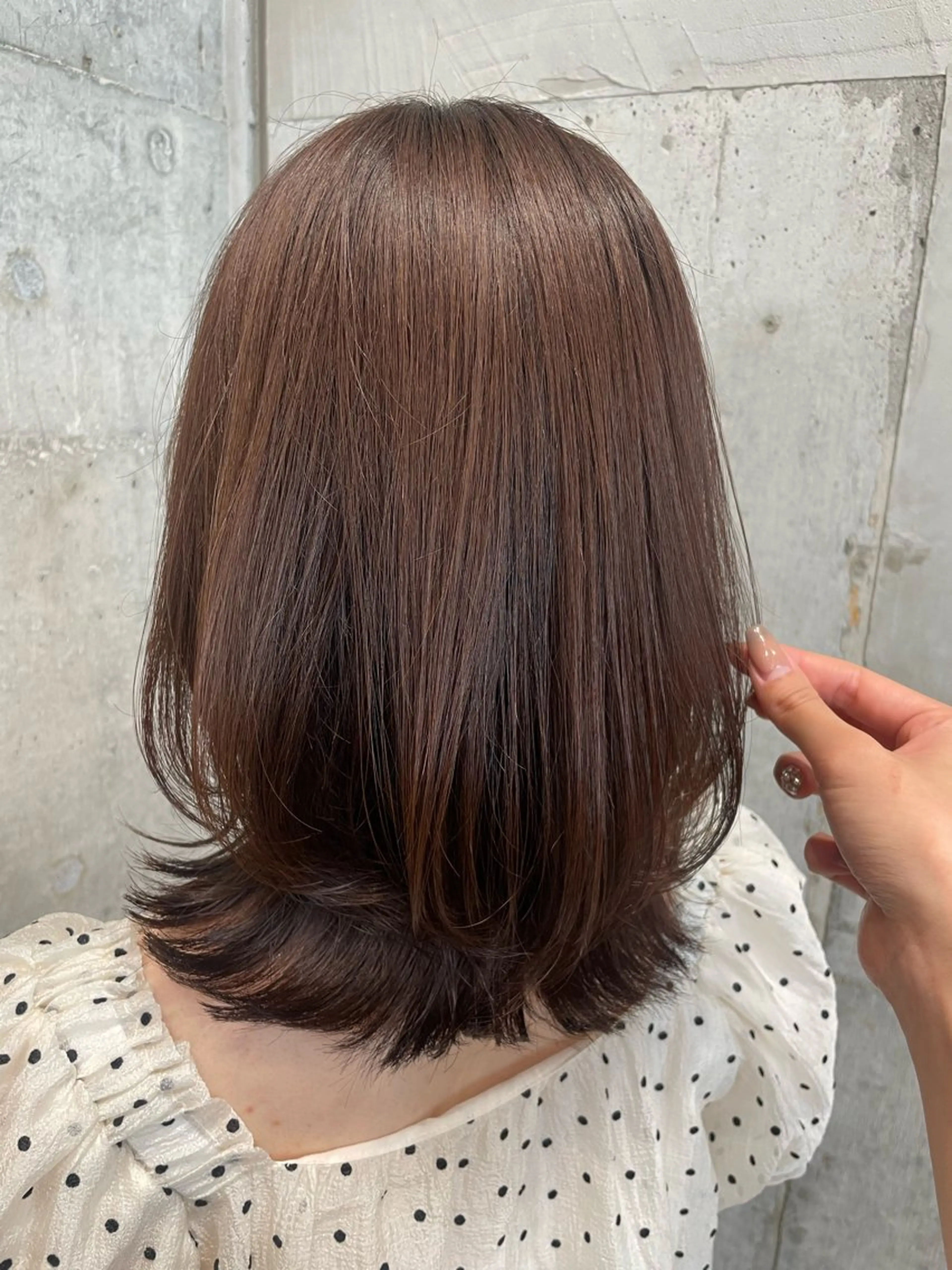 ミディアム 顔周り/レイヤー🎀 natsumiのヘアスタイル