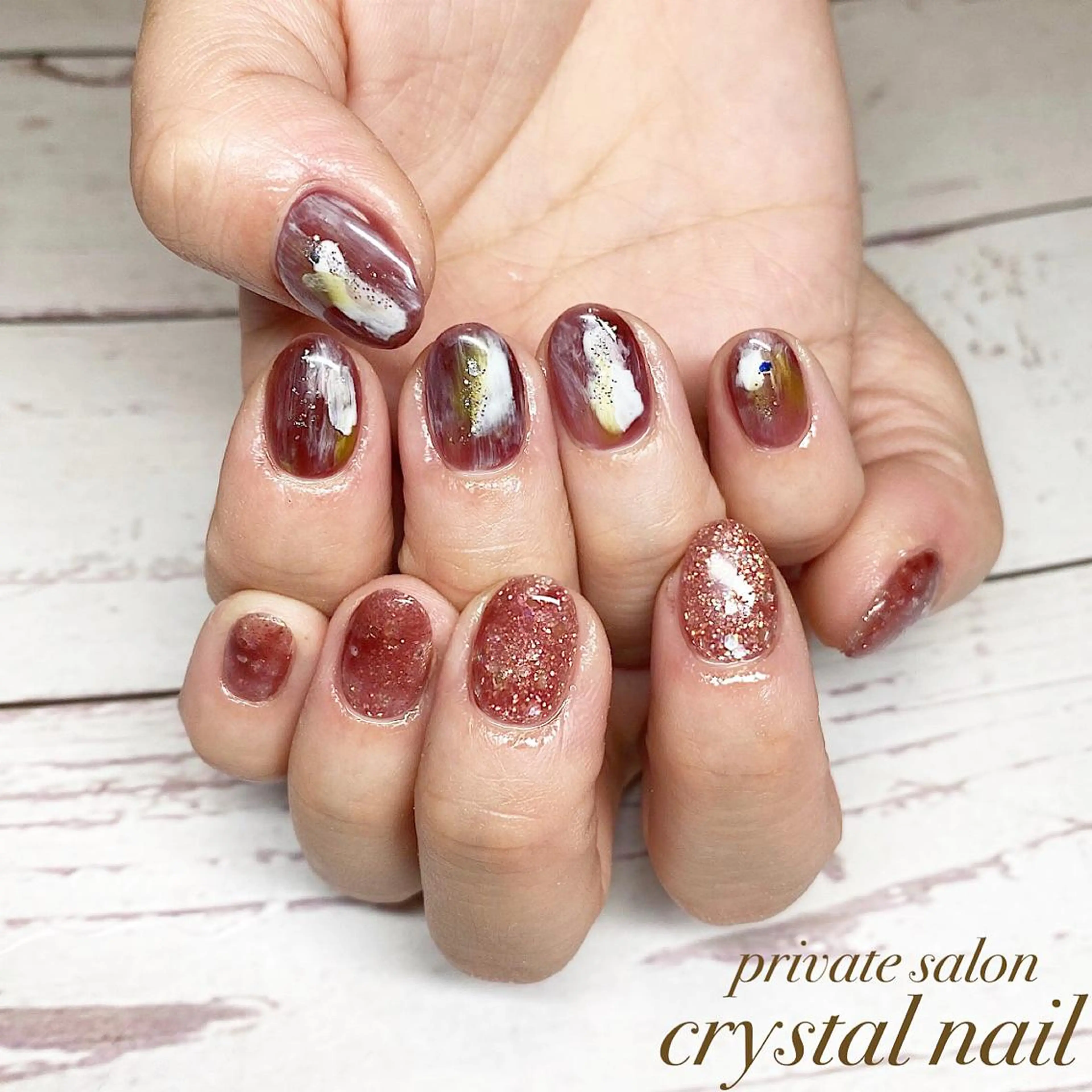 ネイル Crystal Nailのネイルデザイン