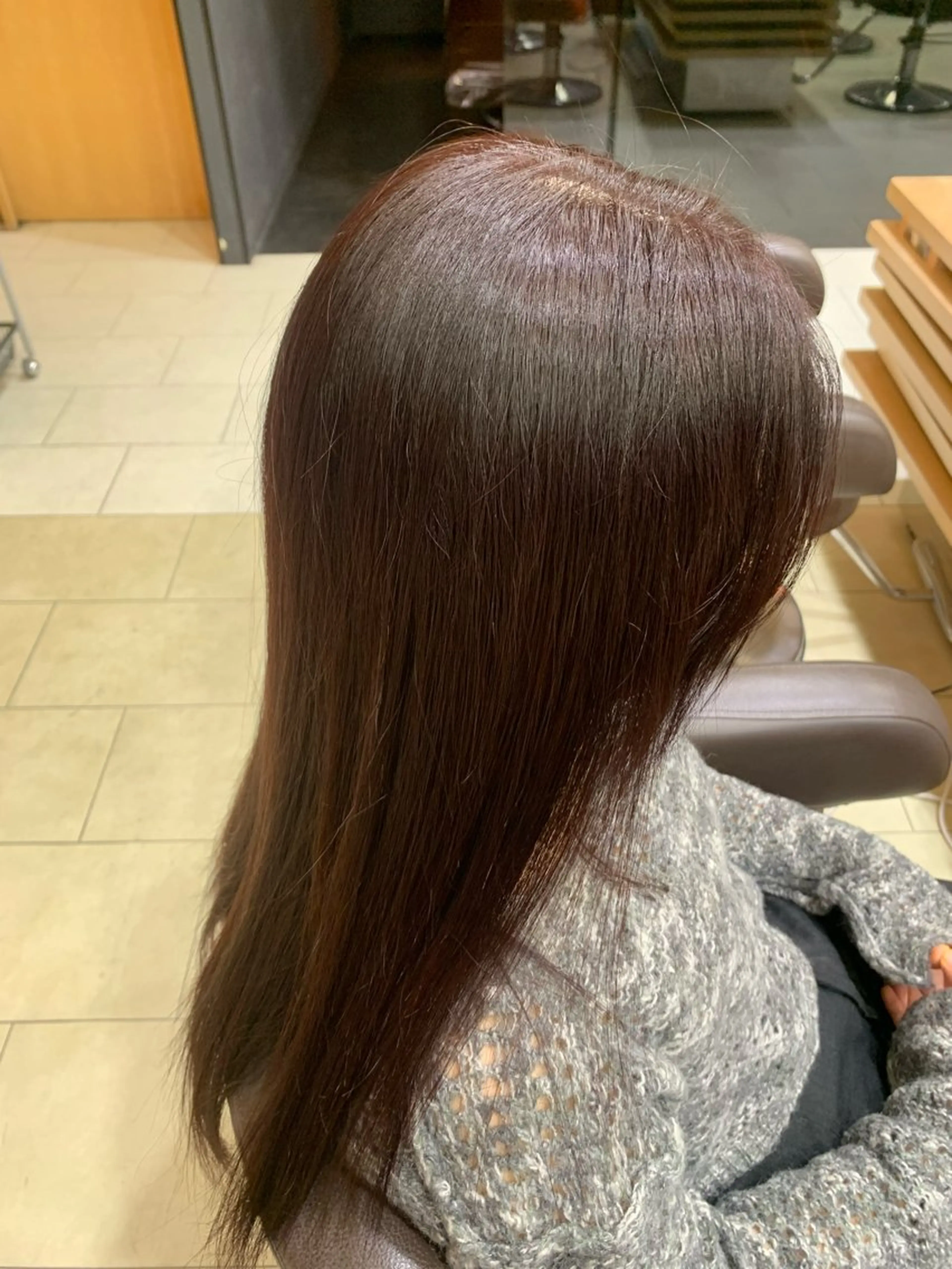 カラー メンズカットパーマ 【フェザーパーマ】のヘアスタイル