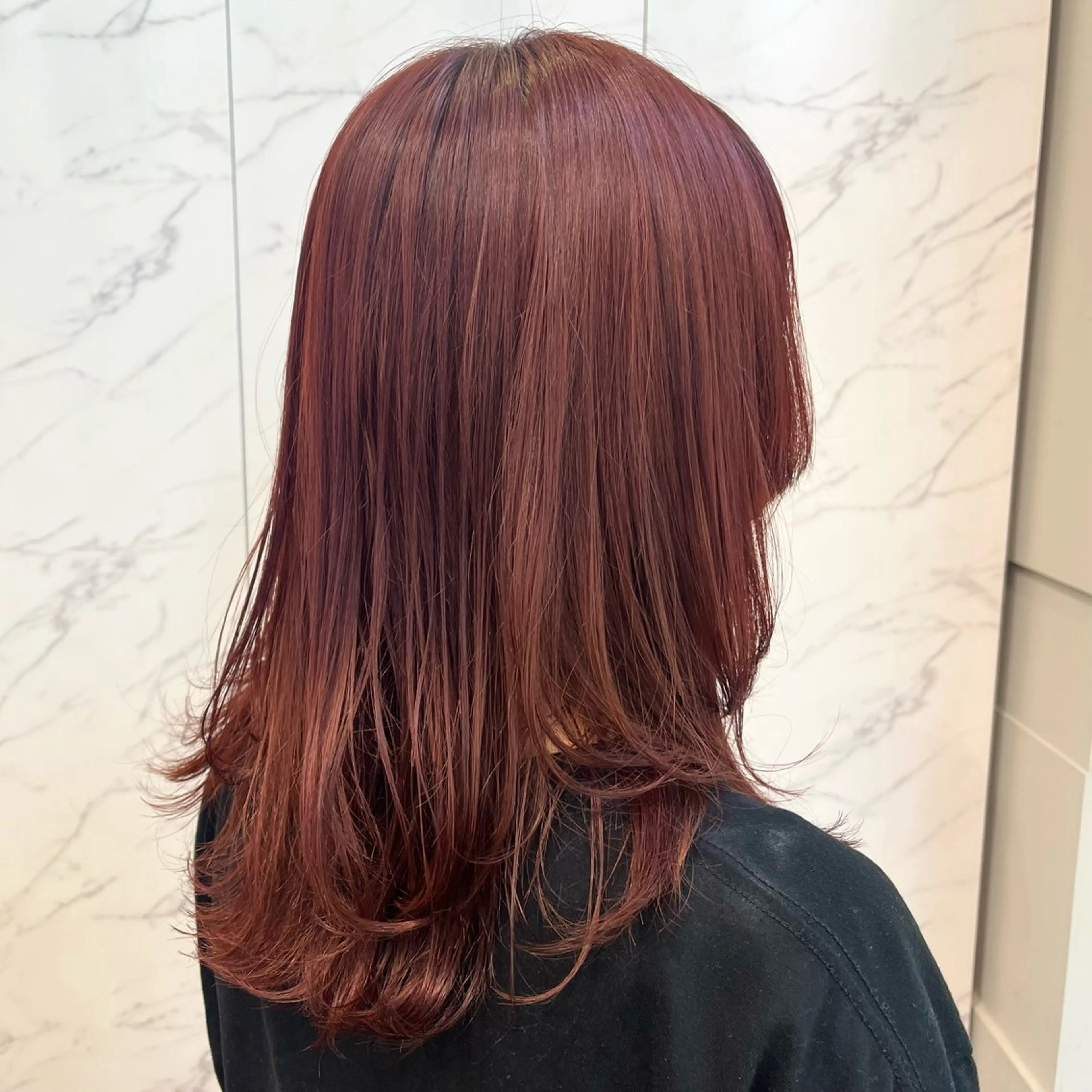 ミディアム カット ヘアカラー ﾏｽﾀﾞ ｱｲﾘのヘアスタイル