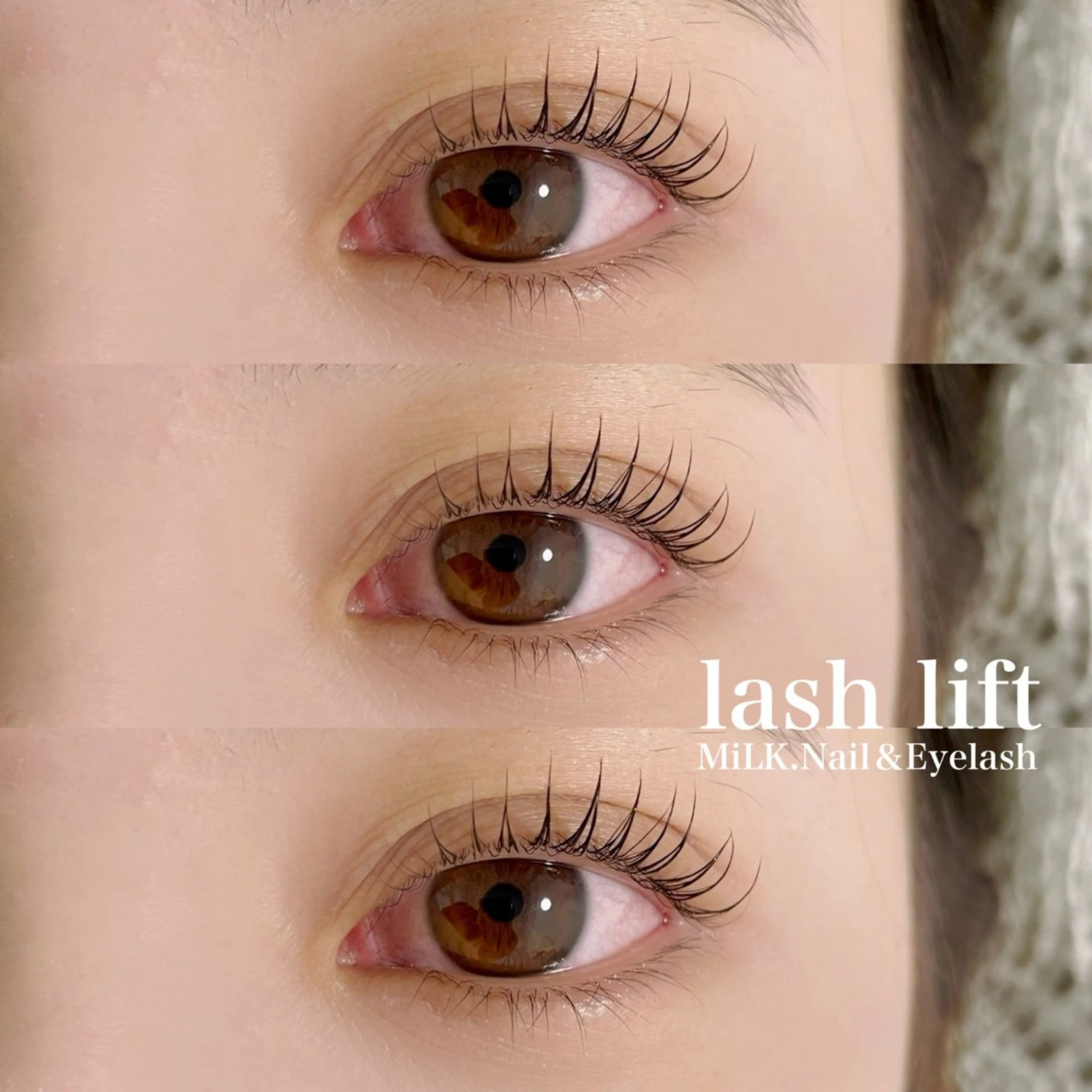 マツエク・マツパ 一重×まつ毛パーマ マツパ MiLK.   Nail&Eyelash所属・MiLK. wakaのマツエク・マツパデザイン