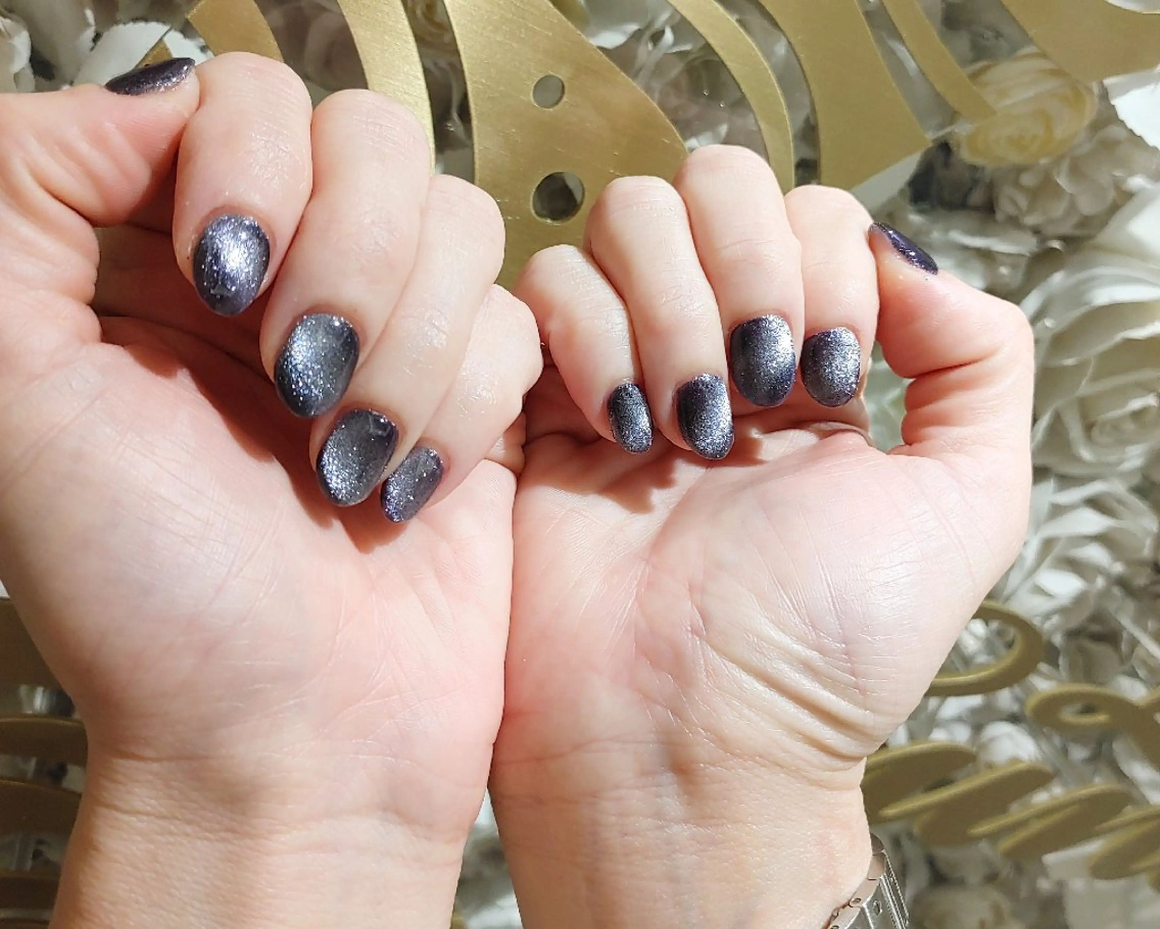 ネイル マグネットネイル ハンドネイル La Luna アヤカのネイルデザイン