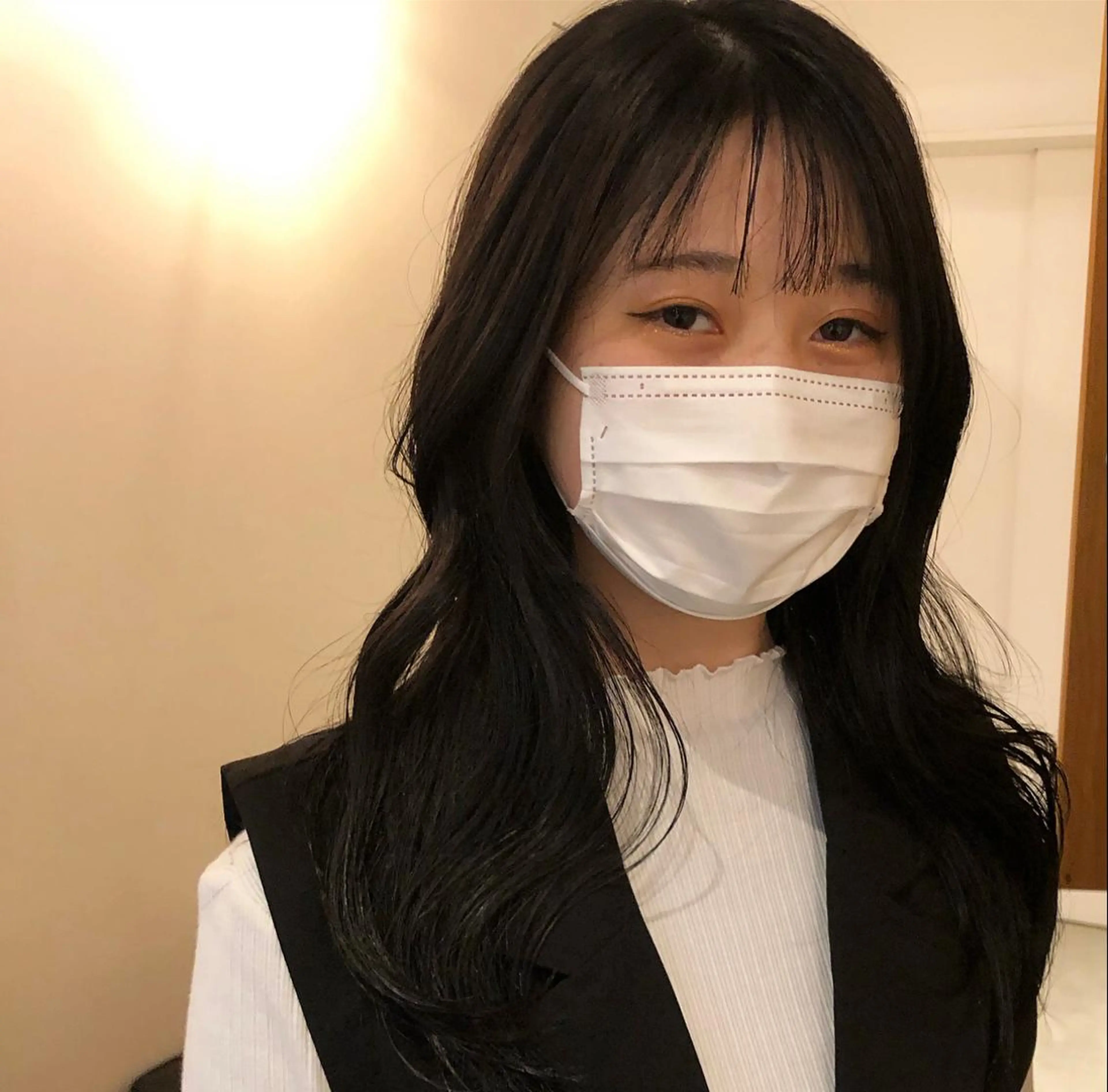 セミロング KOCHAB 中村穂風のヘアスタイル