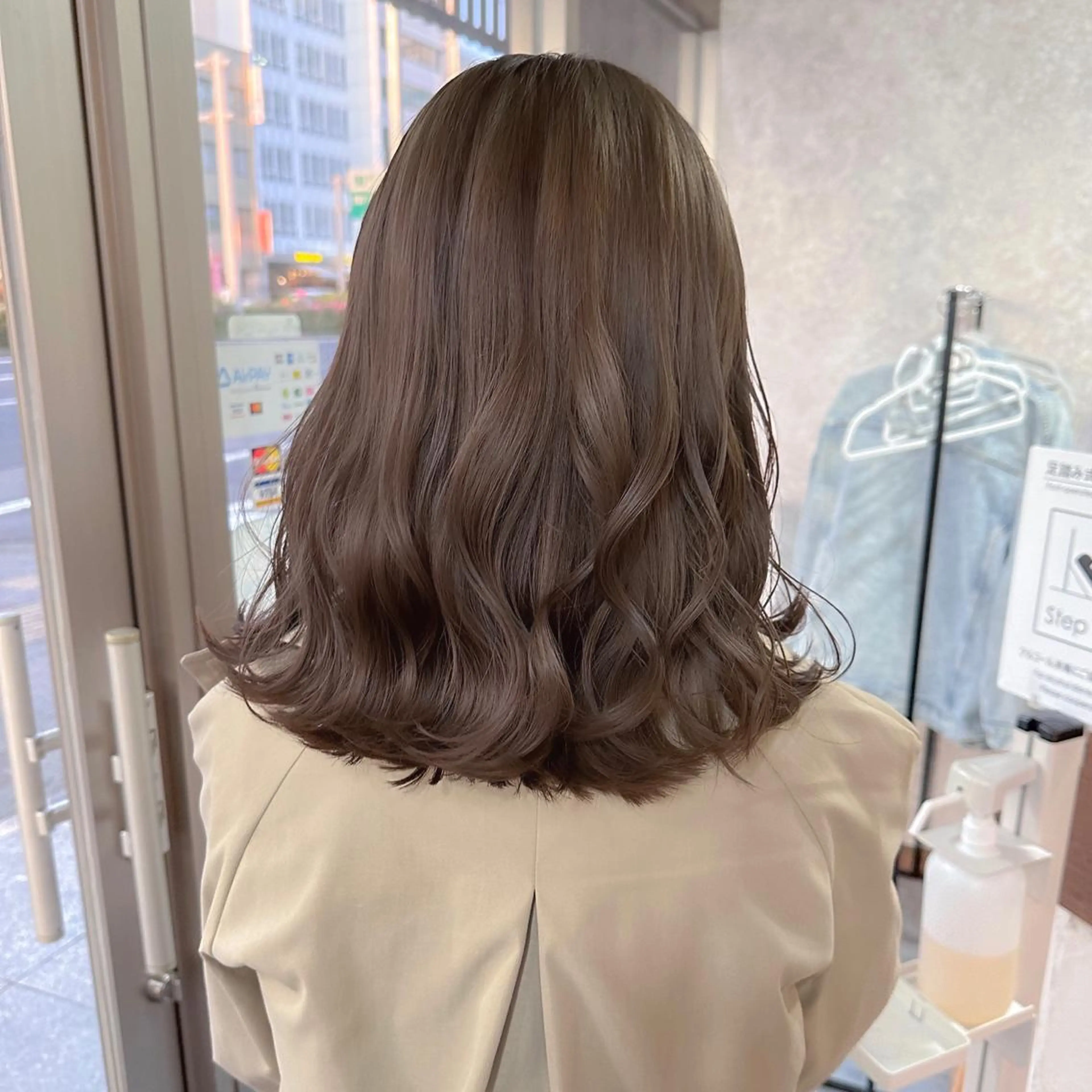 ミディアム カラー カット ヘアカラー 高橋 みく/ minim 暖色のヘアスタイル