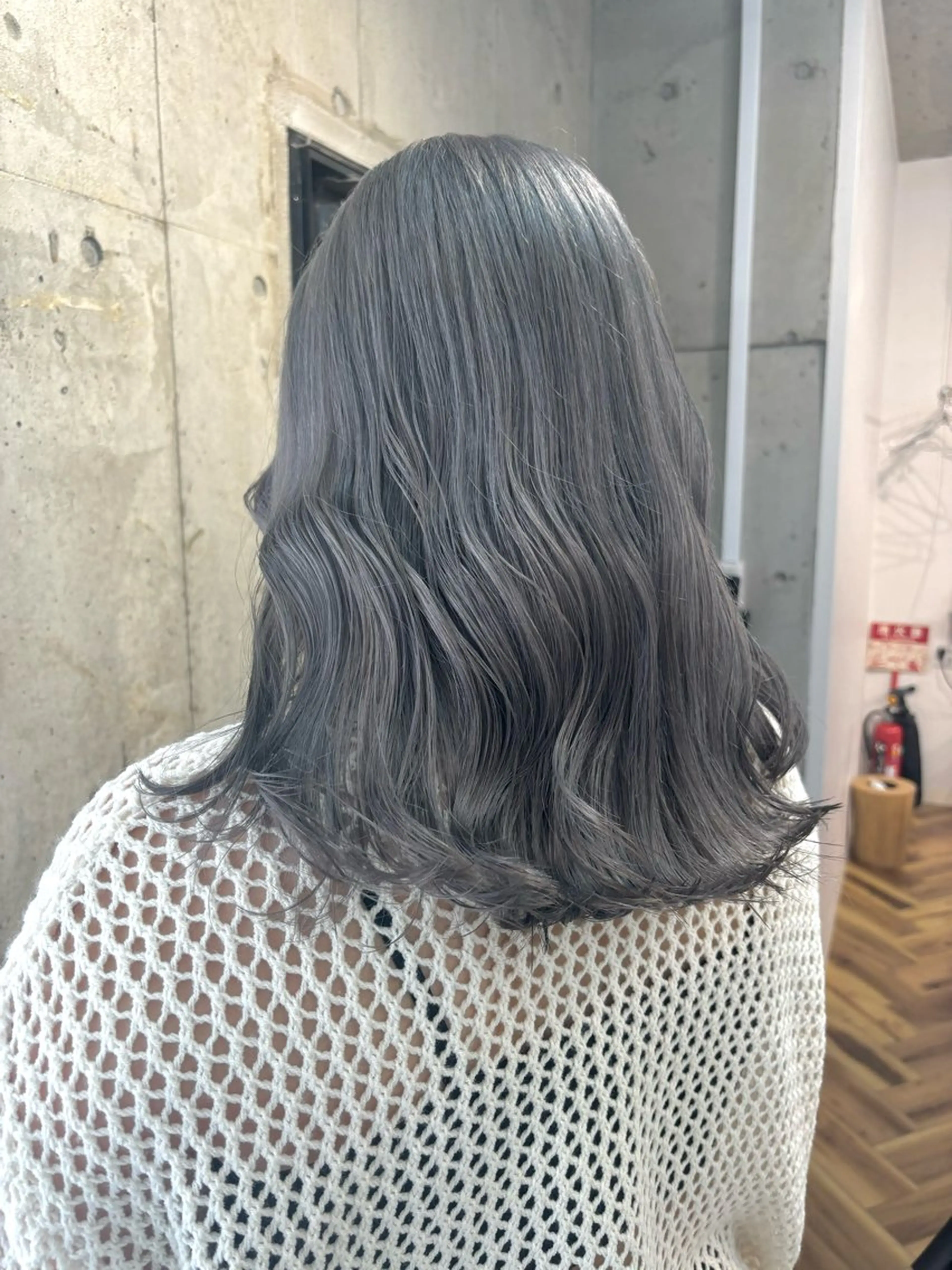 ロング ヘアカラー トリートメント lani hair salon所属・SHOTO ハイトー ン/デザインカラーのヘアスタイル