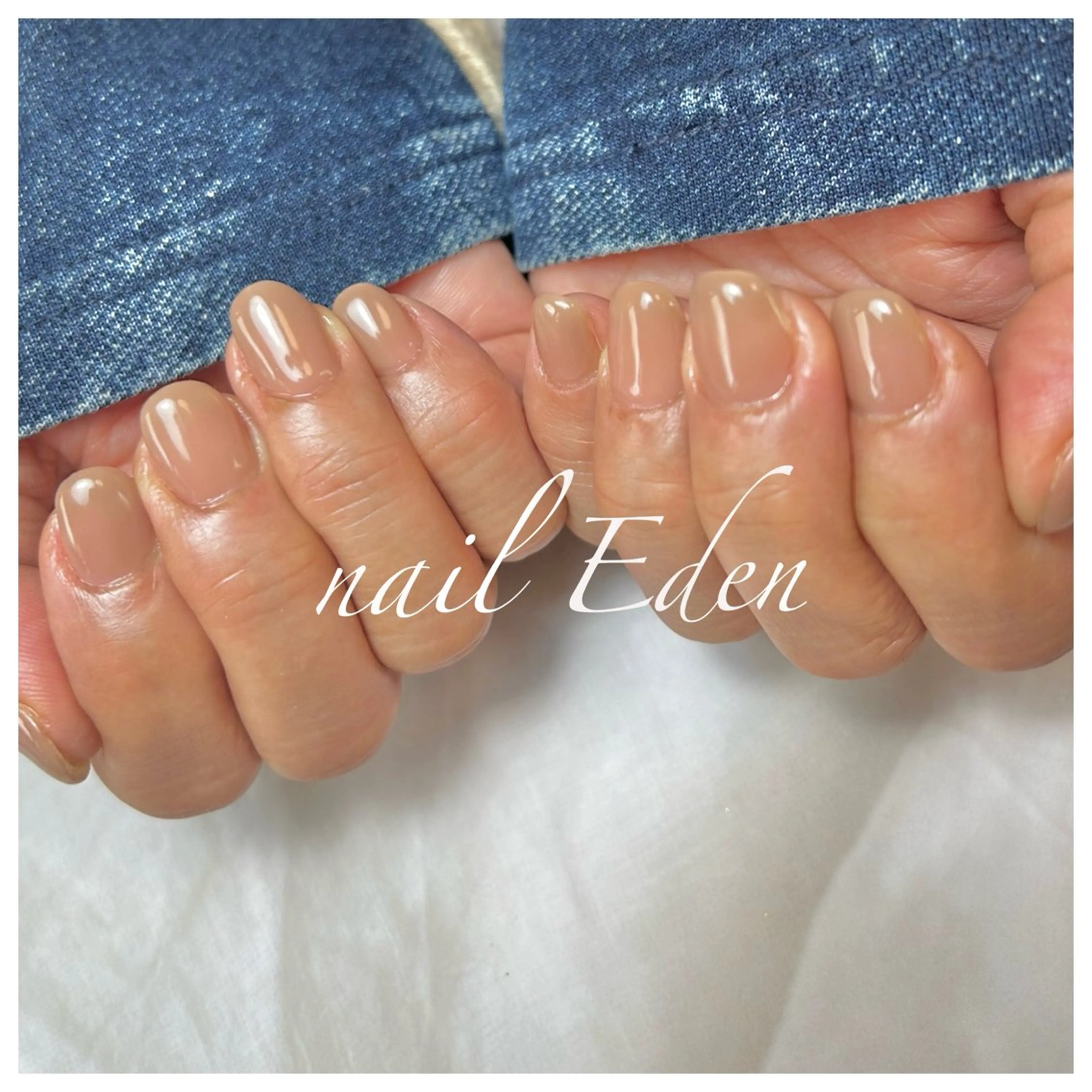 ネイル クリアネイル ハンドネイル ハンドケア Eden　private nail saron所属・Eden ♾️のネイルデザイン