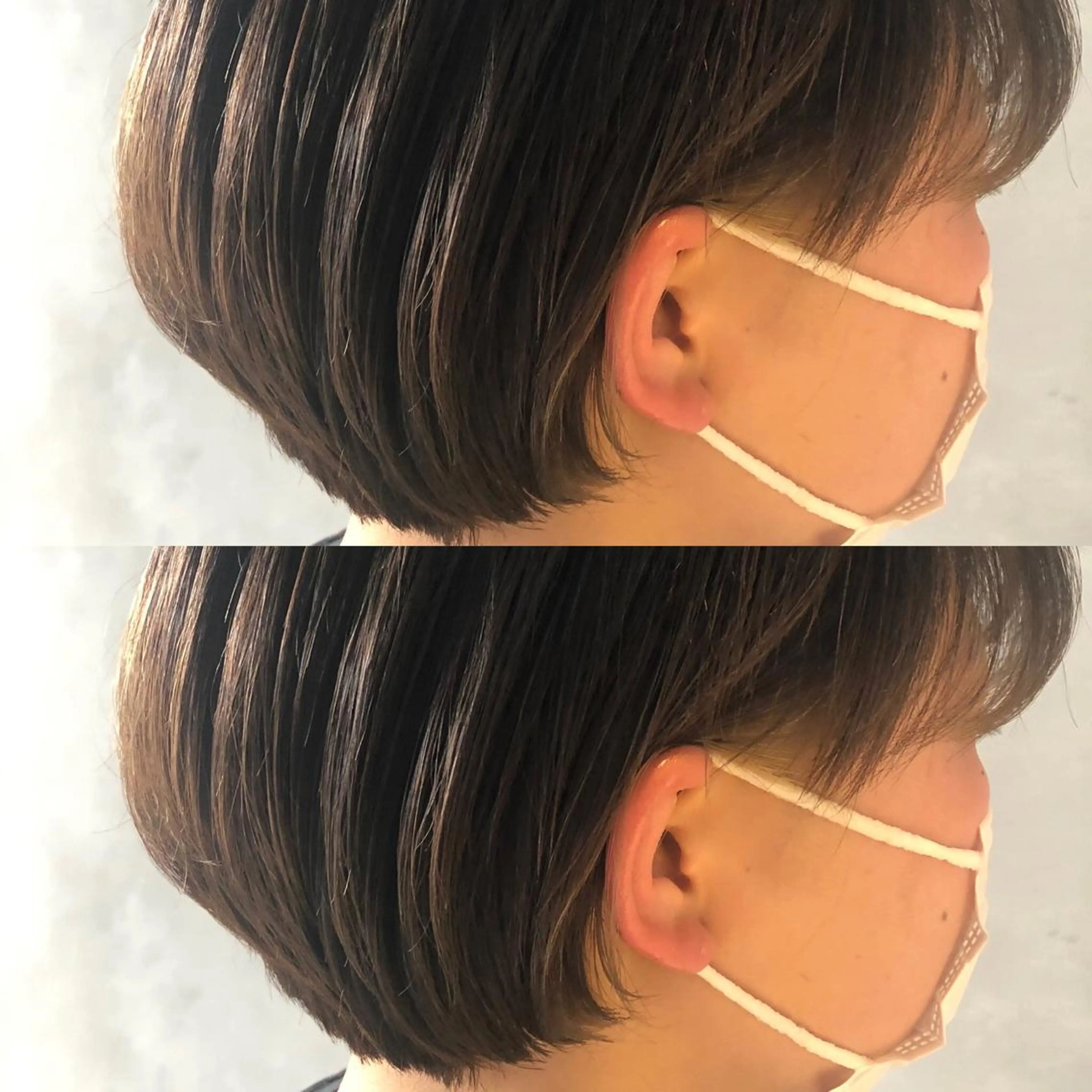 ショート ショートボブ ボブ ショートヘア カット 長谷川 沙紀のヘアスタイル