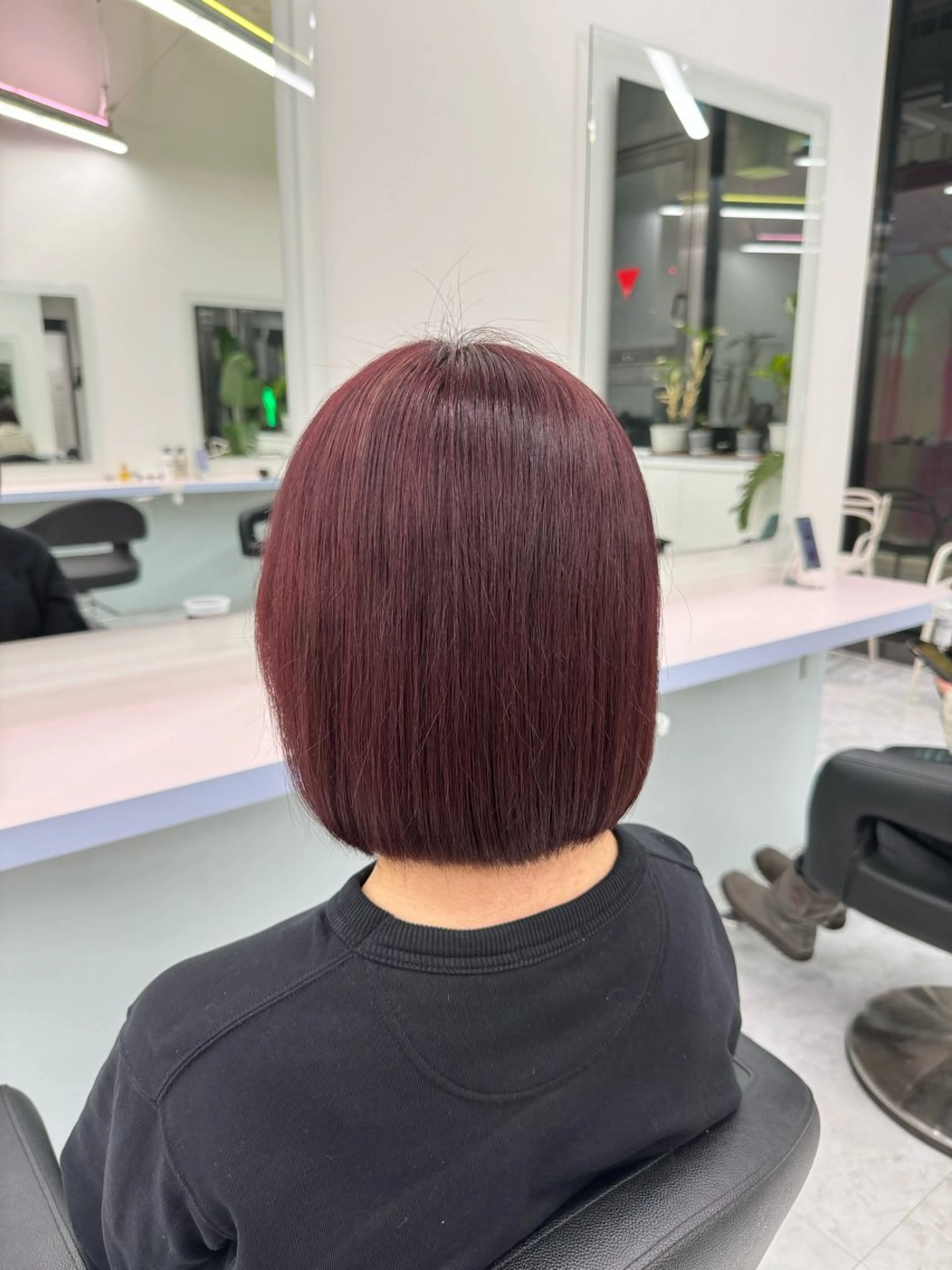 ミディアム カラー ブラウンカラー レッドカラー レッドブラウン カット ヘアカラー トリートメント ヘアセット ♡ブリーチカラー♡ Mirioのヘアスタイル