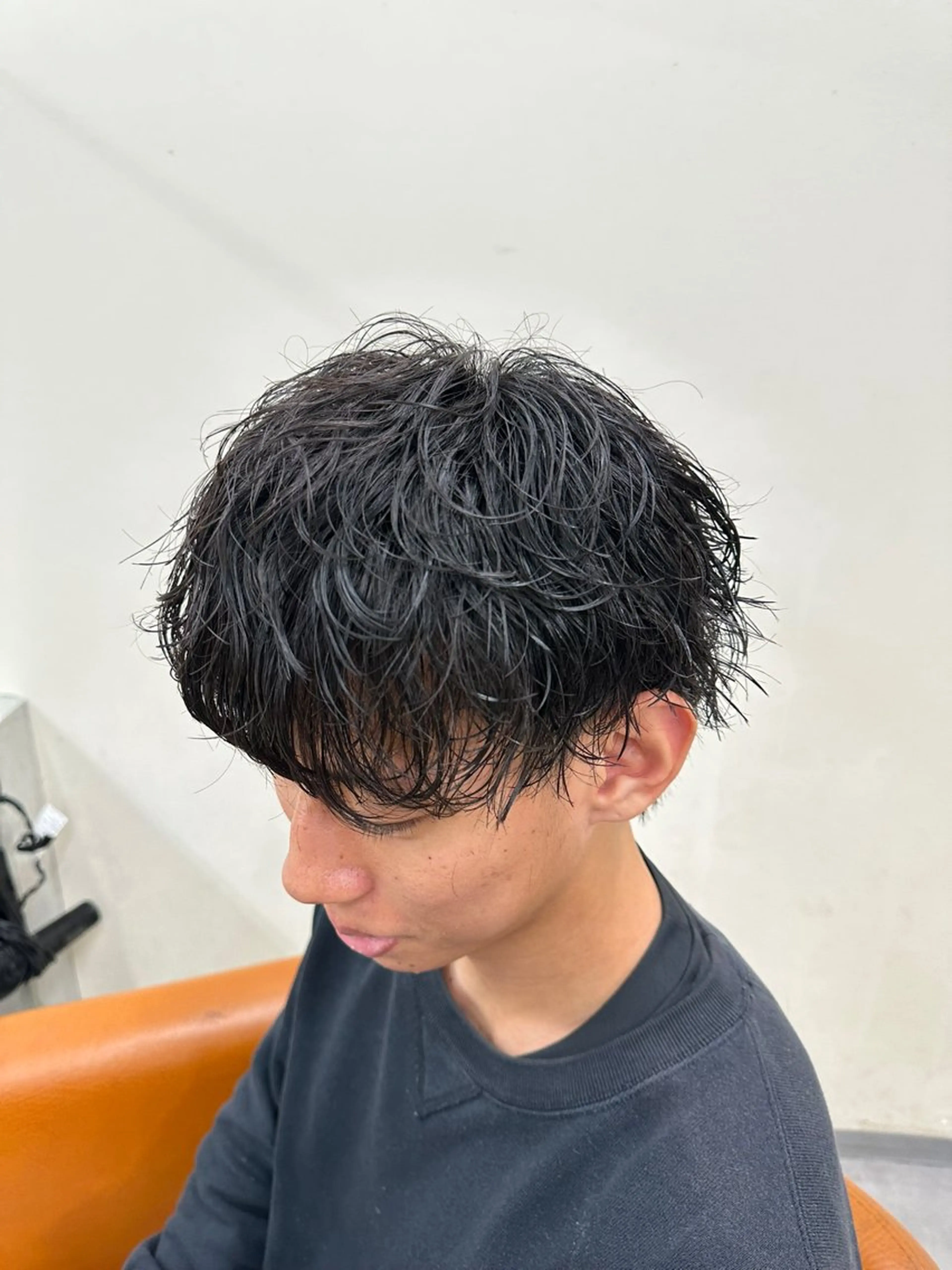 パーマ メンズ カット パーマ KING of hair by NOISM所属・梅田/メンズカット/ パーマ/秋本 大智のヘアスタイル