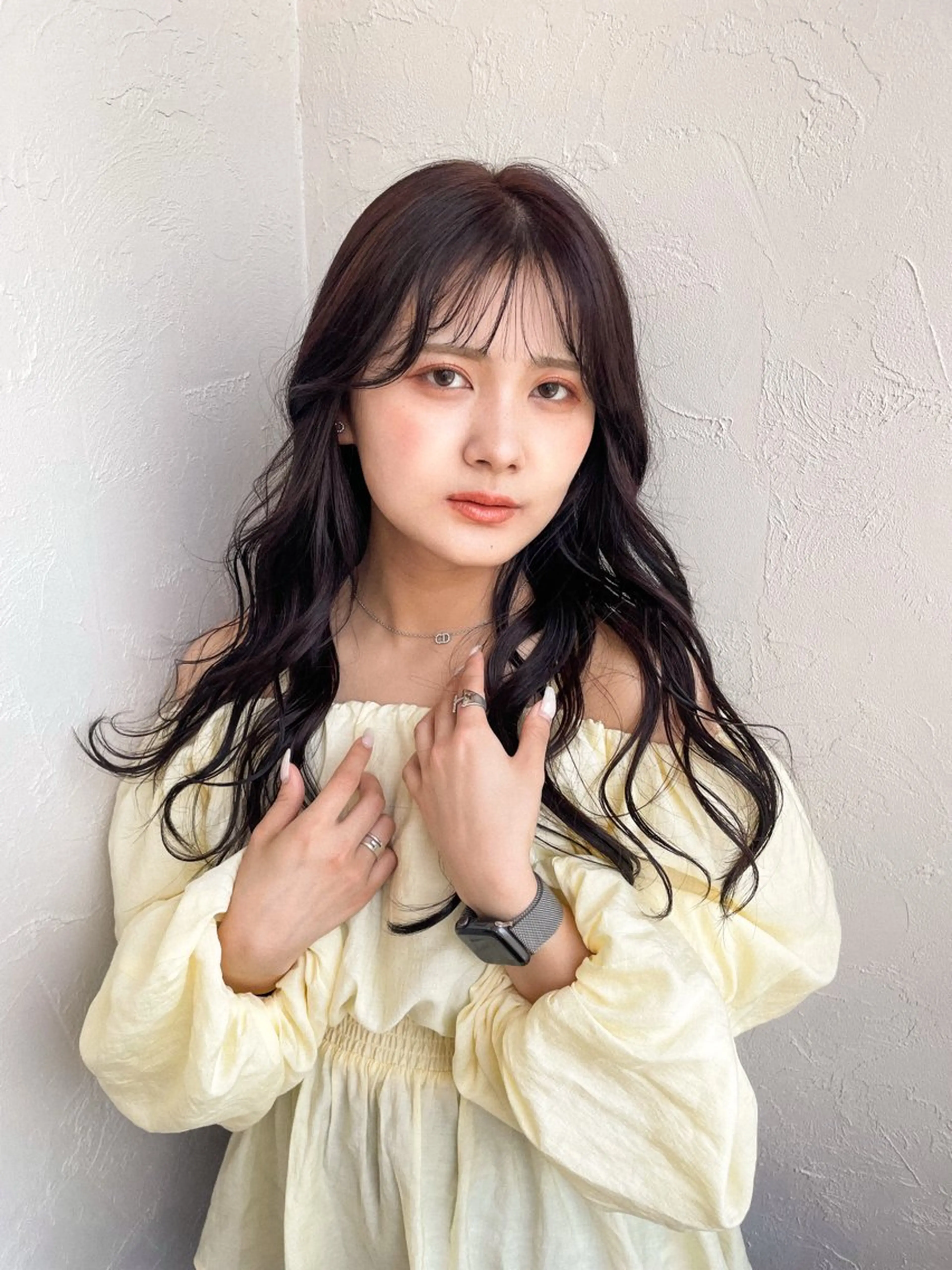 ロング ヘアカラー 【ハル/haRu】 桜子のヘアスタイル