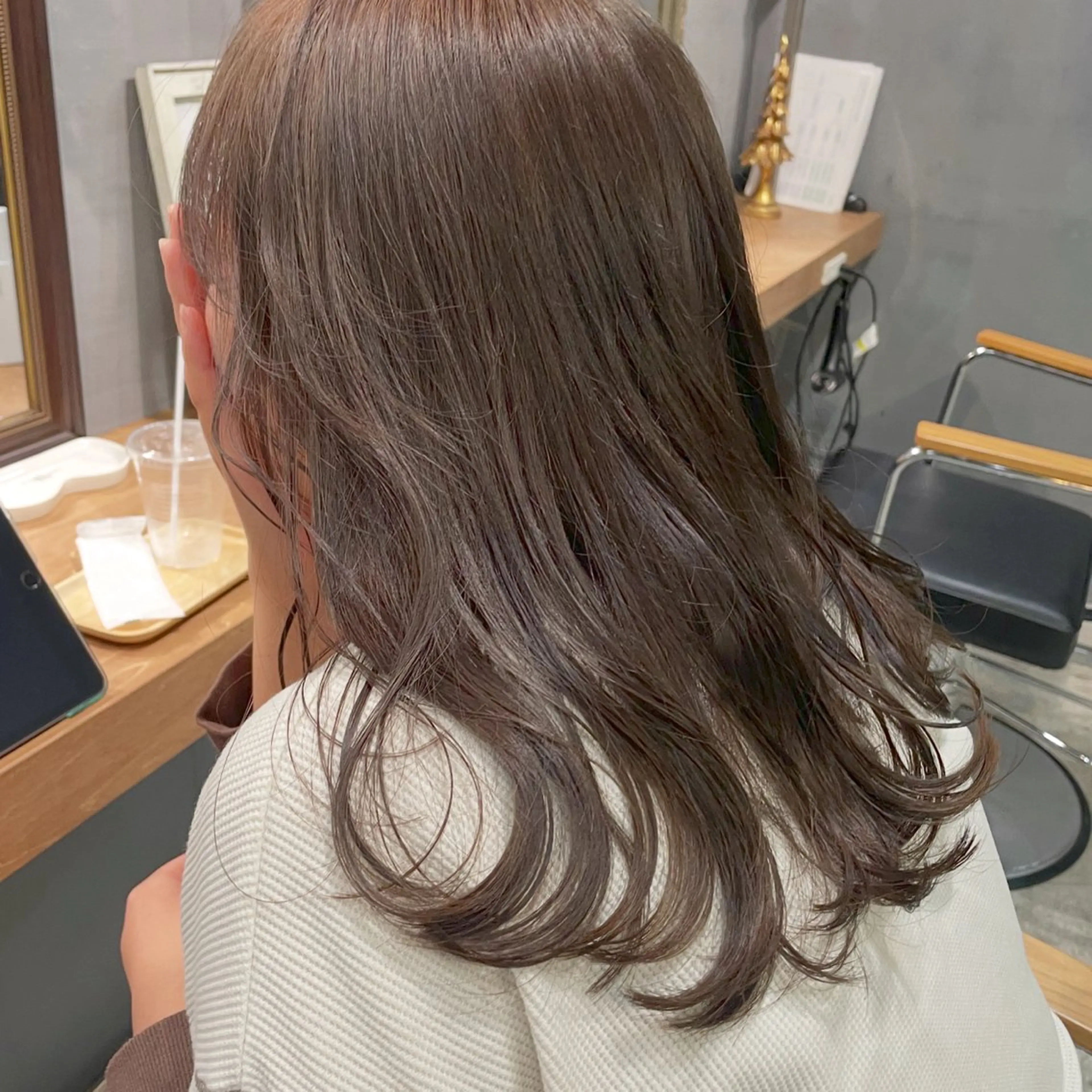 ミディアム 顔周りカット 🎀サヤカ🎀のヘアスタイル