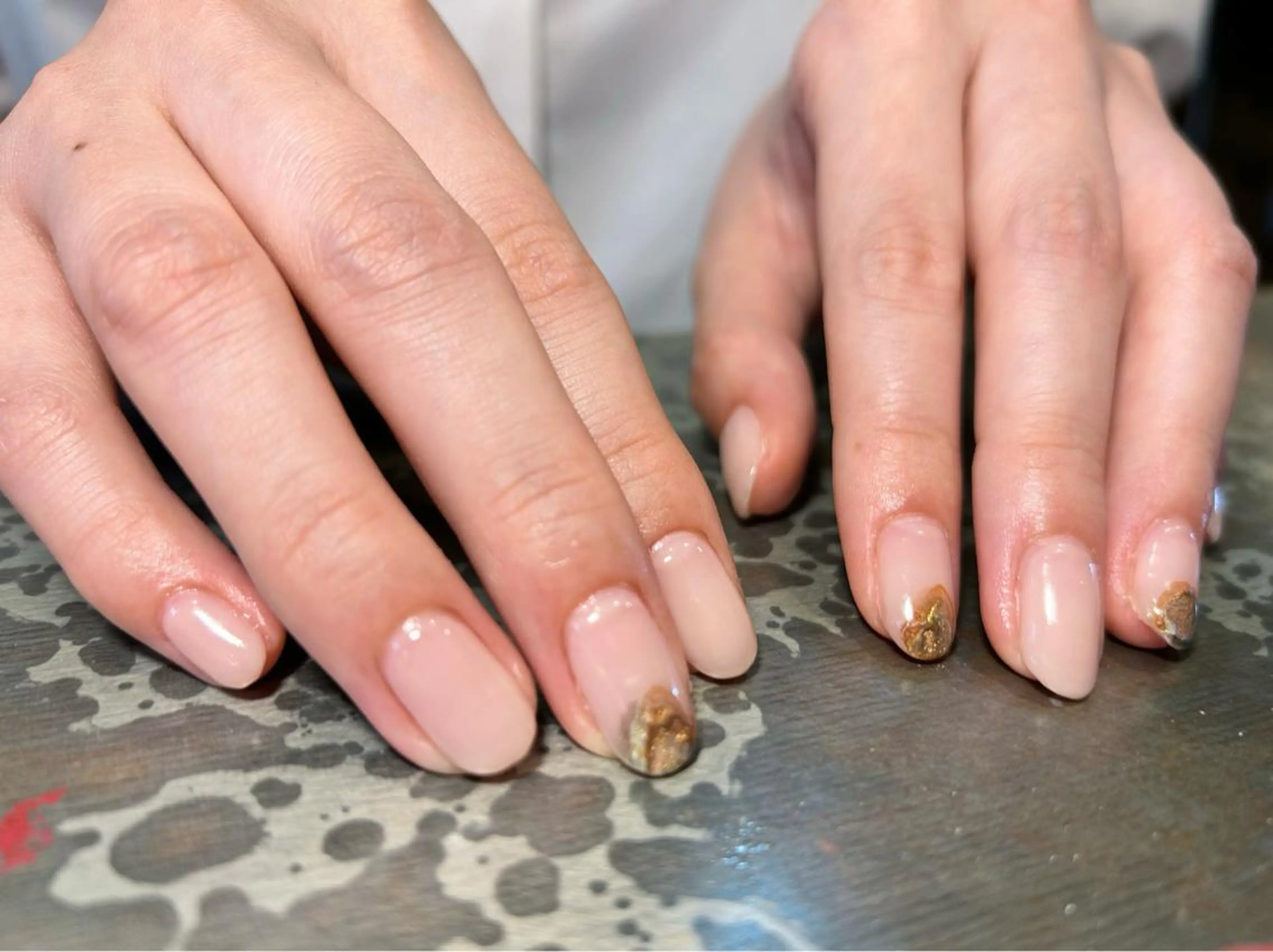 ネイル アートネイル ニュアンスネイル オフィスネイル シンプルネイル ハンドネイル ハンドケア Ainchi nail所属・＊ misa ＊のネイルデザイン