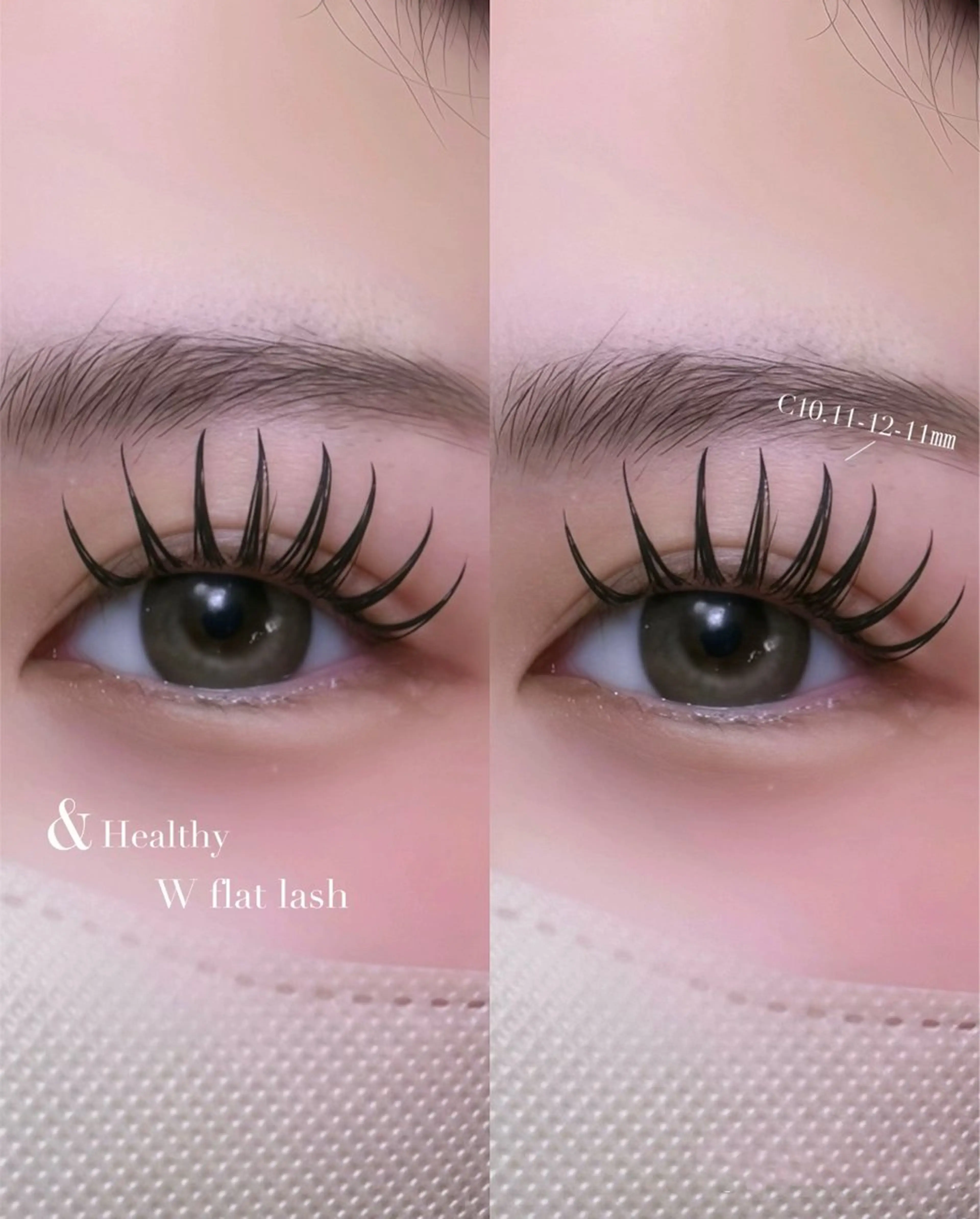 マツエク・マツパ バインドロック フラットラッシュ ナチュラル パリジェンヌラッシュリフト まつげパーマ マツエク YK フクザワ所属・YK フクザワのマツエク・マツパデザイン