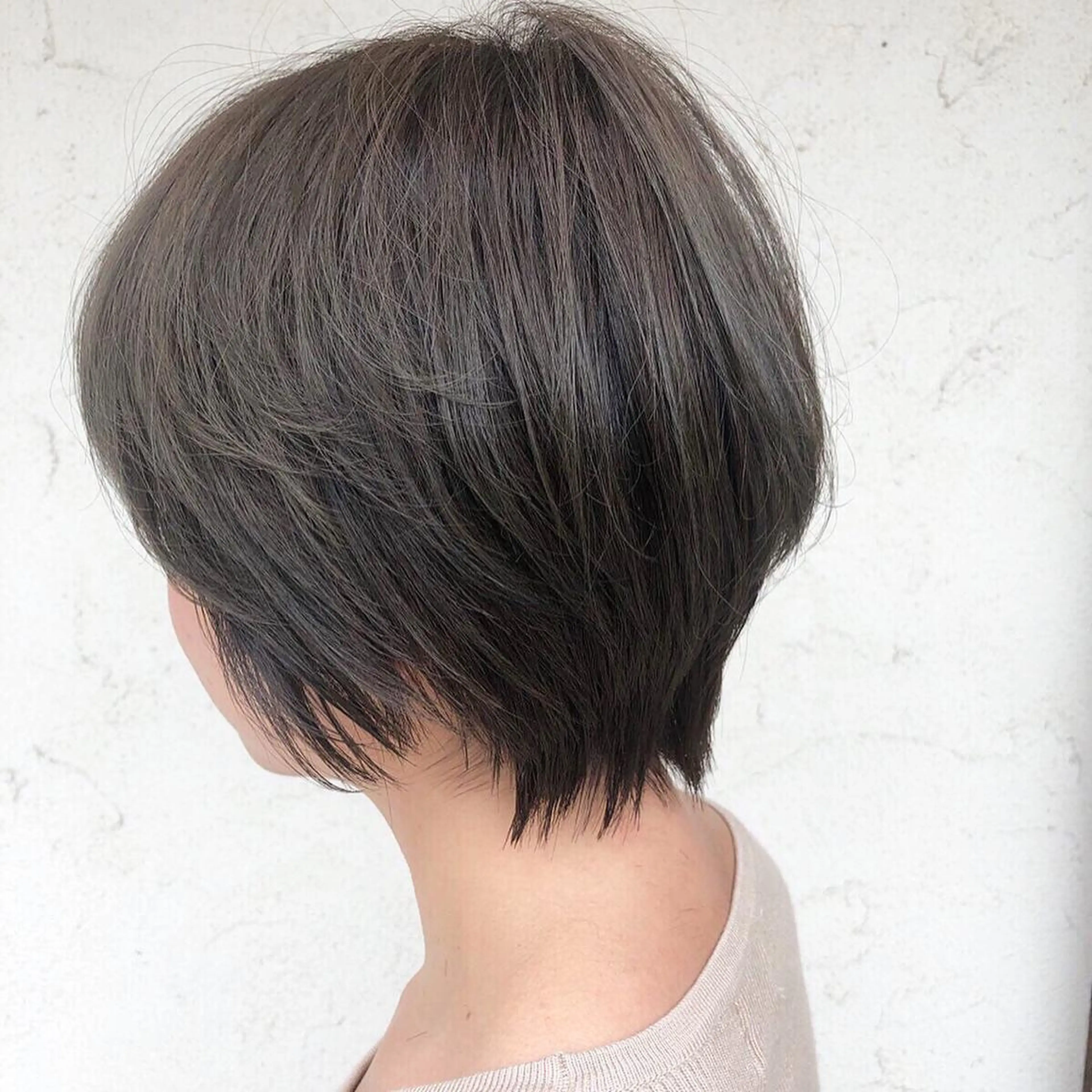 ショート ショートヘア カット ヘアカラー トリートメント ヘアセット 艶髪育成サロン 京橋　shinのヘアスタイル