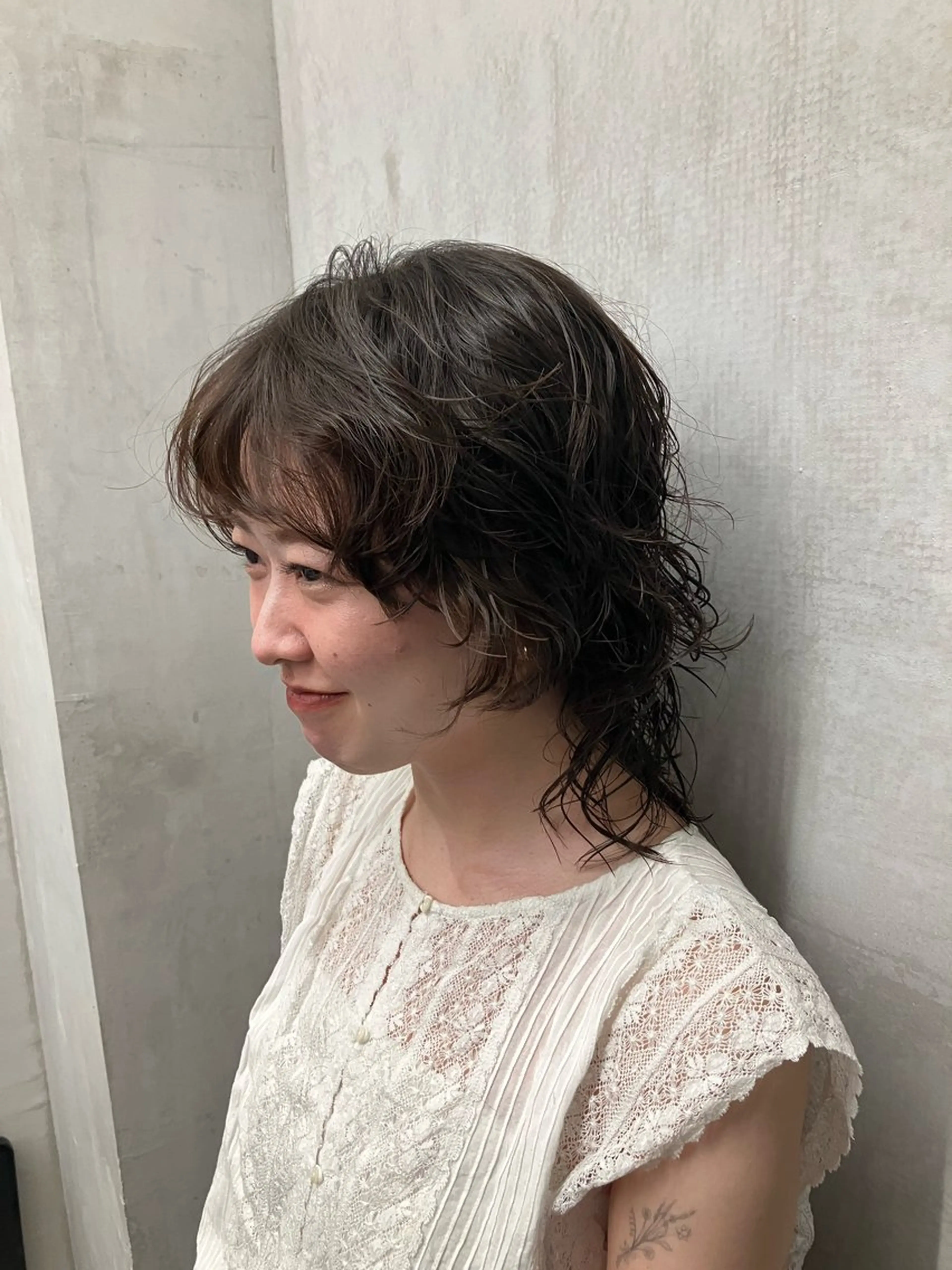 パーマ 清水 真之介のヘアスタイル