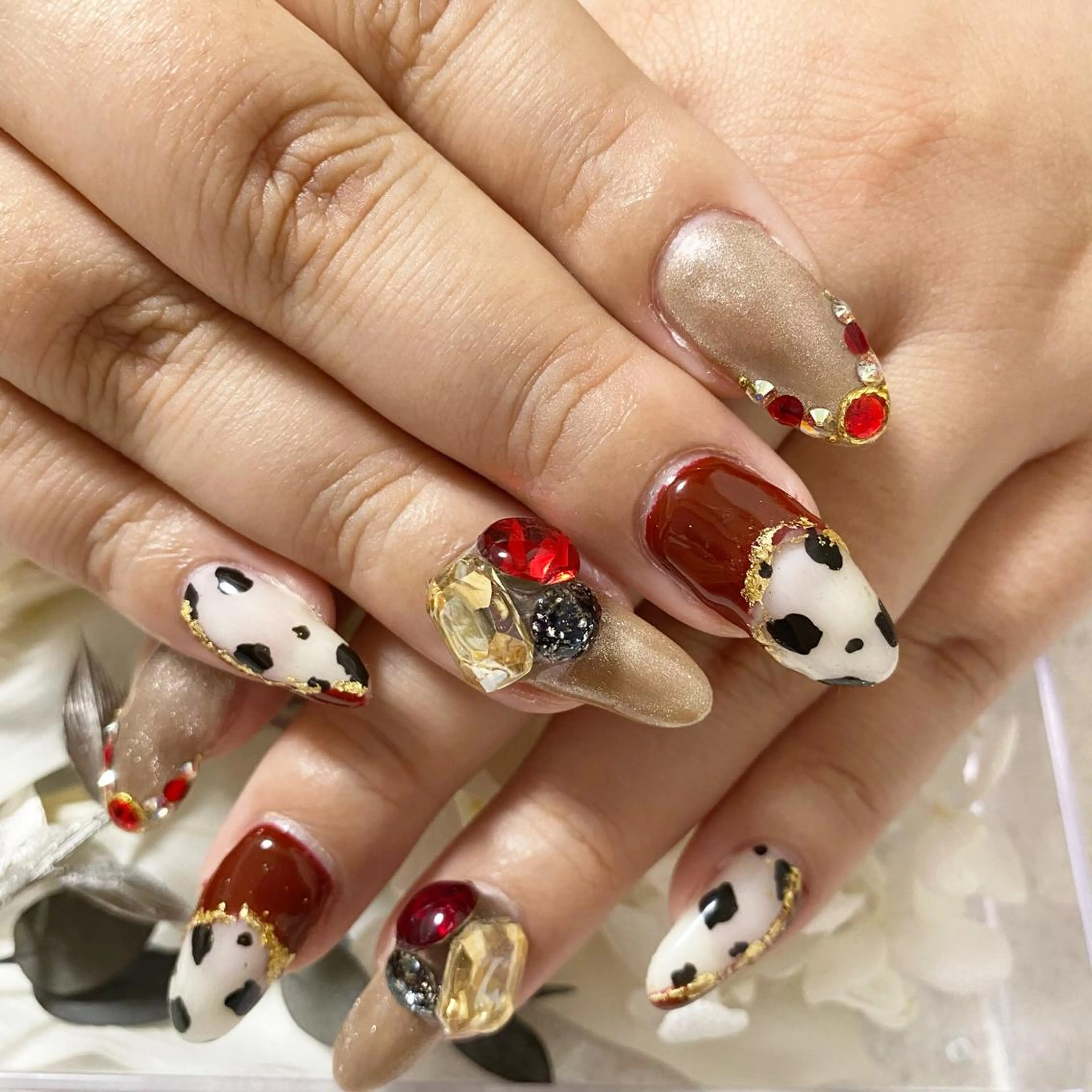 ネイル Rire_eye+beauty_nail所属・Rire_ nail_yukiのネイルデザイン