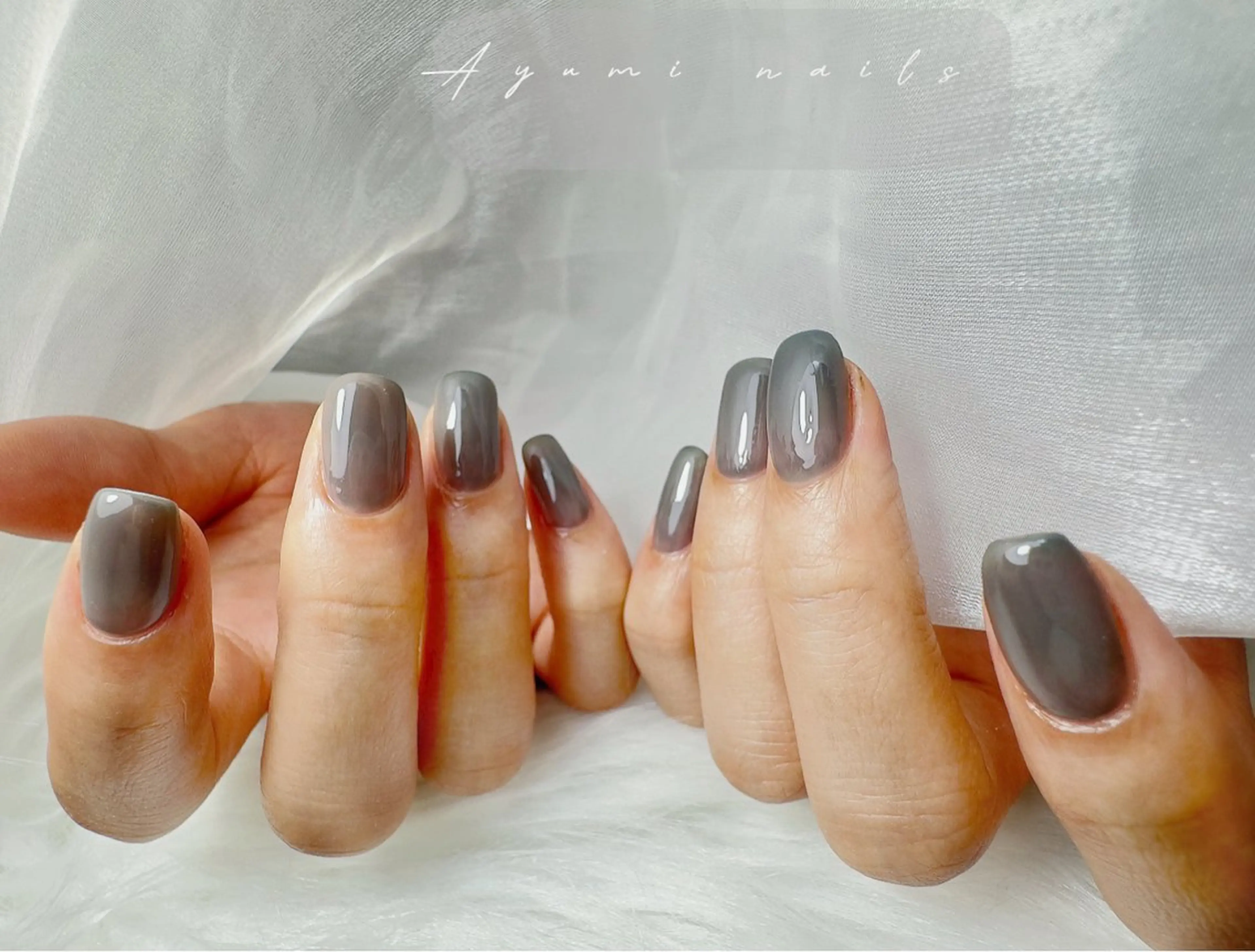 ネイル ニュアンスネイル Ayumi nails川崎店のネイルデザイン