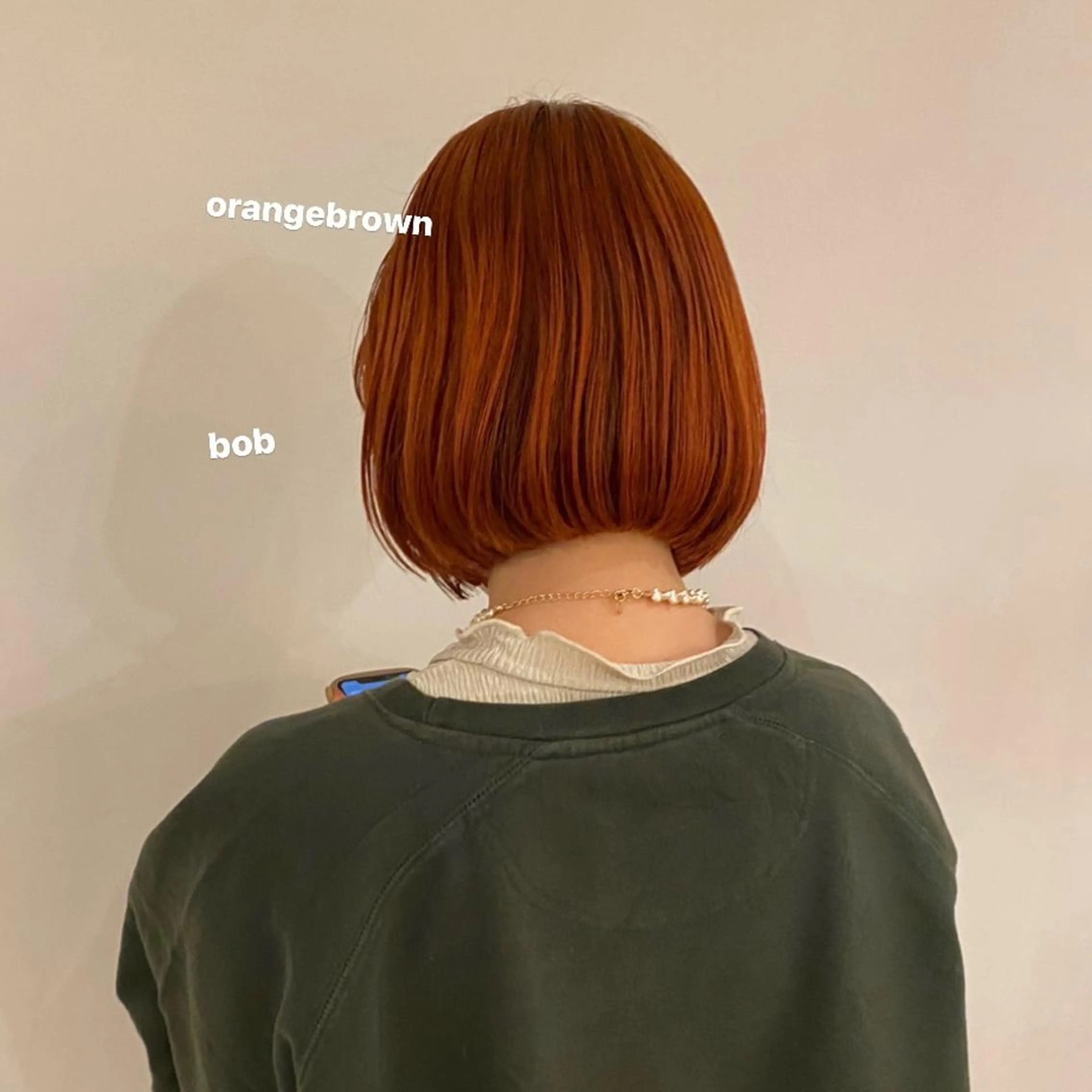 ショート カラー ボブ カット ヘアカラー トリートメント 暖色/レイヤーカット 🌙オノユリカのヘアスタイル