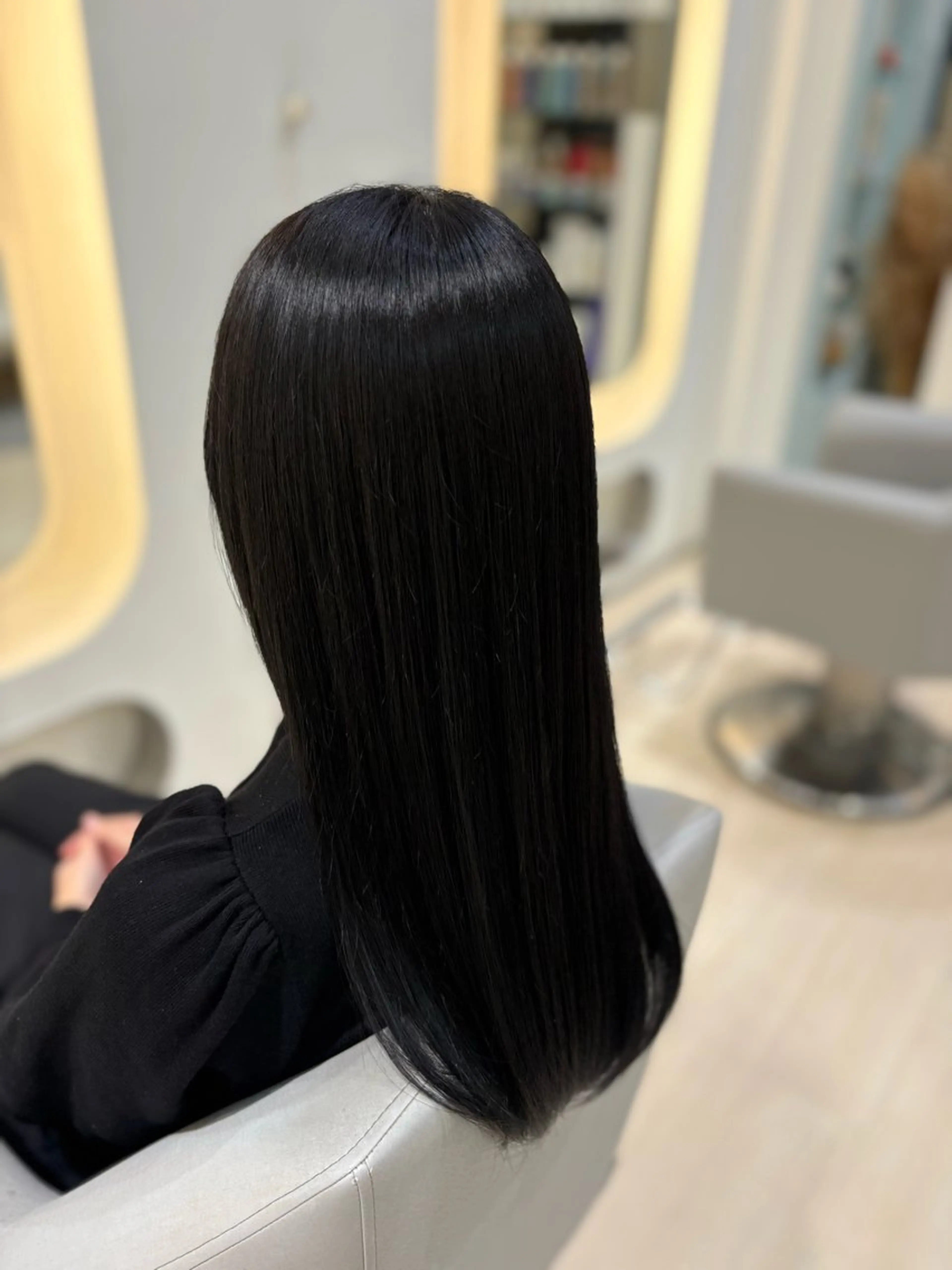 ロング ヘアカラー カラーモデル募集/ 平尾ひよりのヘアスタイル