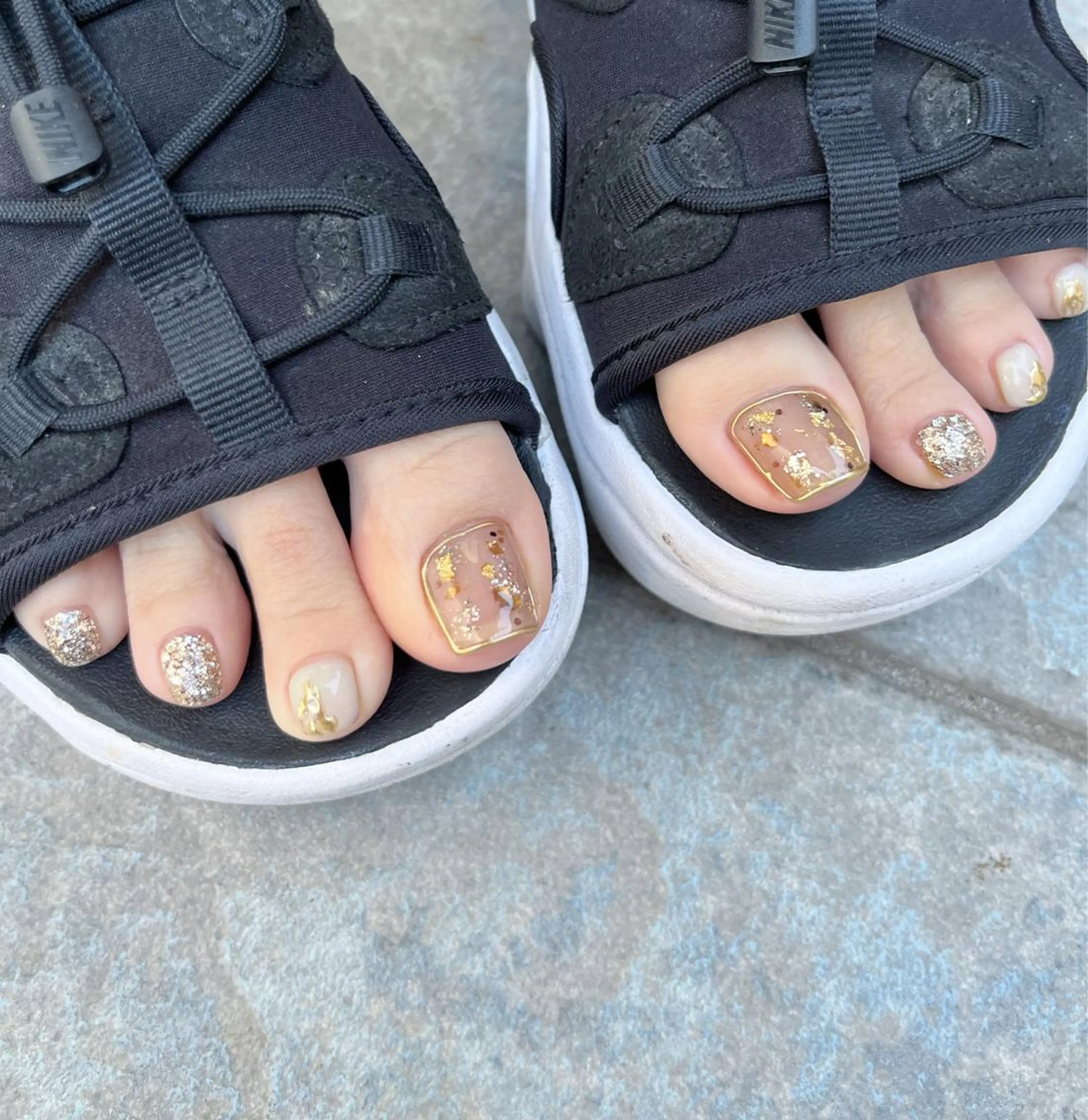 ネイル フットネイル 持ち込み 587nail *のネイルデザイン