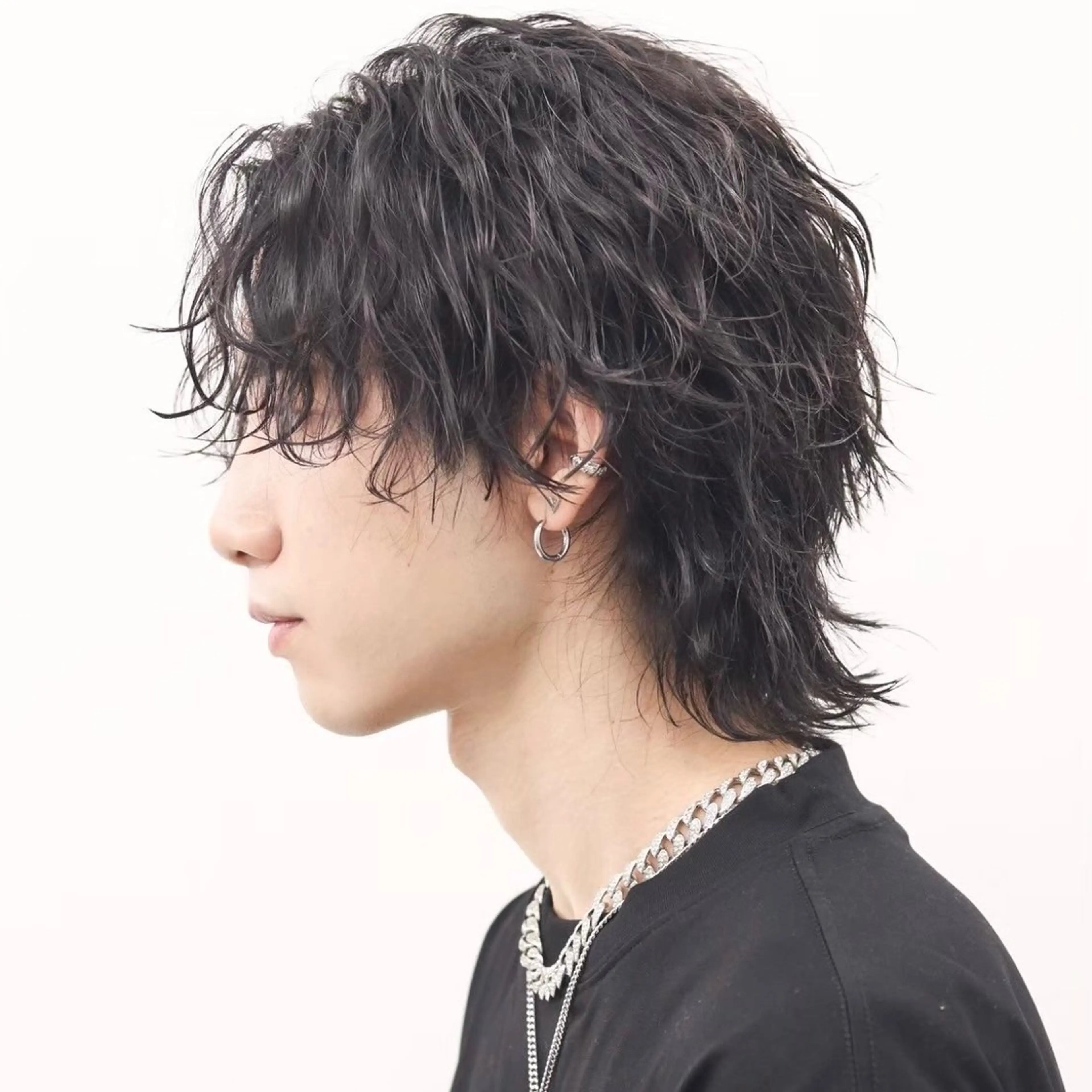 ミディアム カラー パーマ メンズ 垢抜けマッシュ /キョウヘイ😎のヘアスタイル