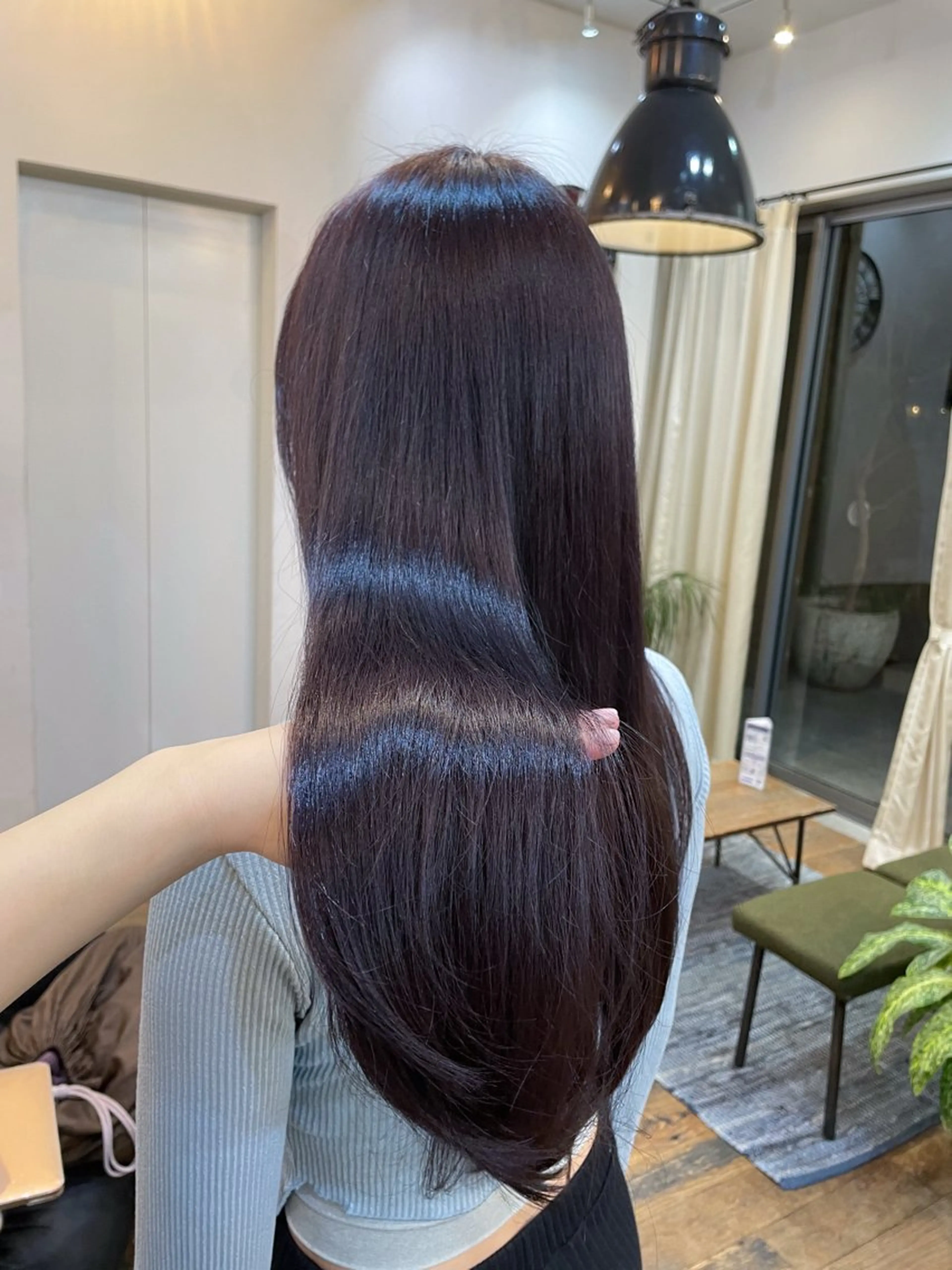 ロング ヘアカラー 似合わせカラー✨️/ 韓国風🇰🇷/カイのヘアスタイル