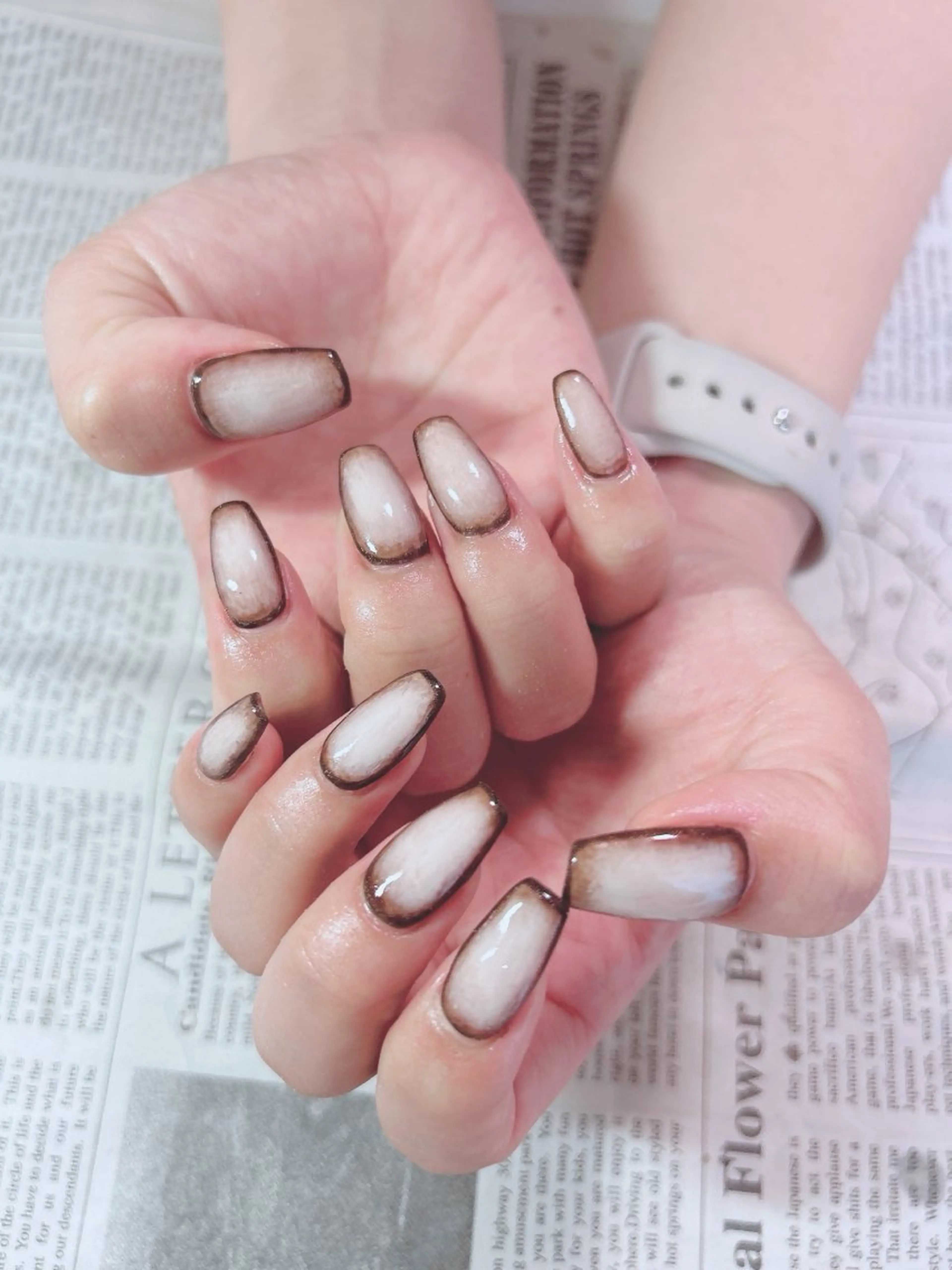 ネイル ハンドネイル ハンドケア 森山 舞のネイルデザイン