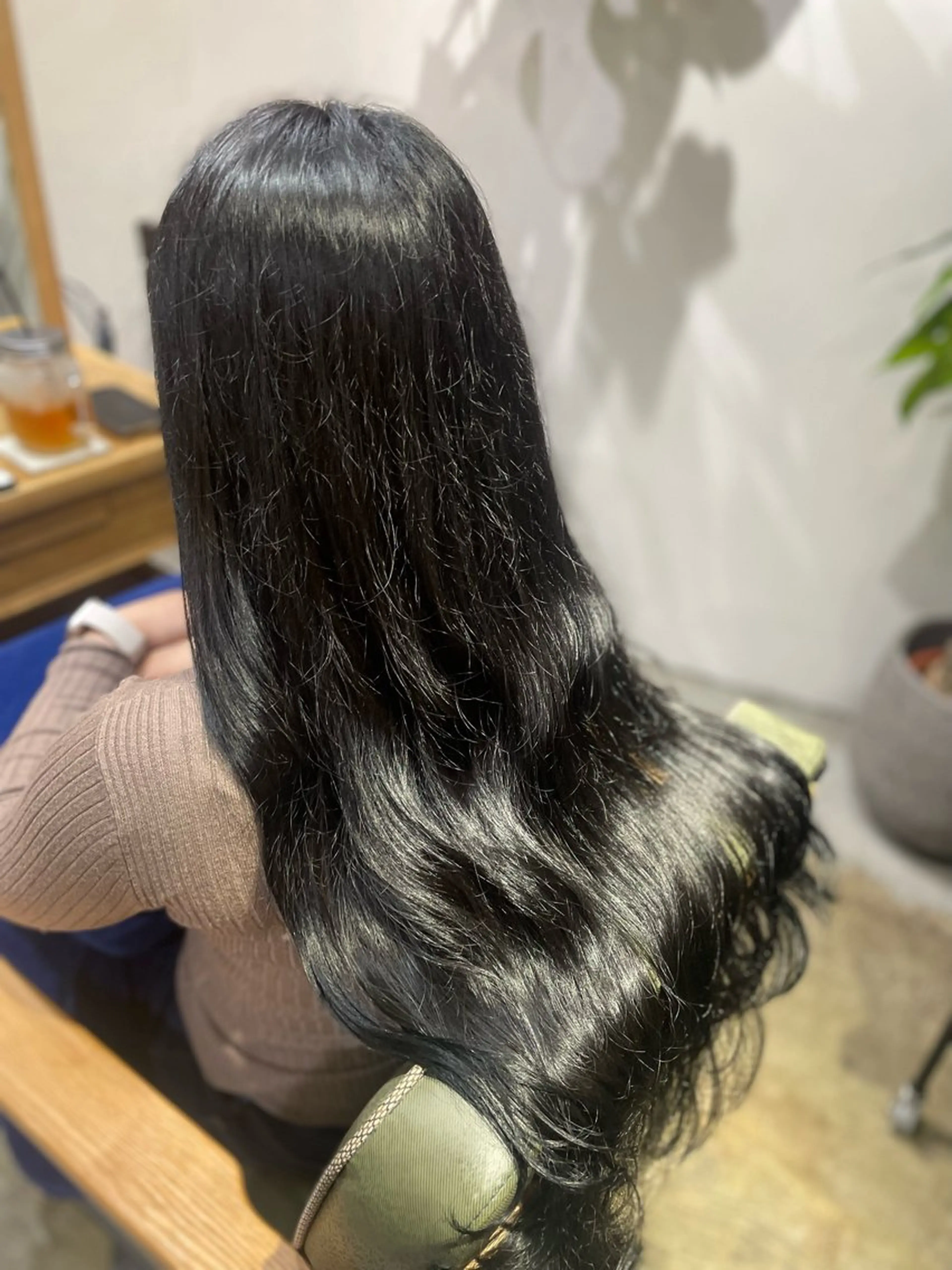 ロング 🖤Keina🖤 大人上品カラー.*˚のヘアスタイル